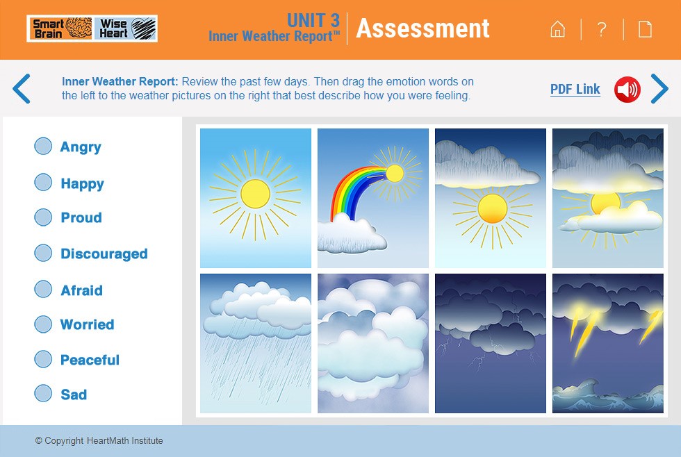 Check your inner weather, how are you... - HeartMath My Kids! | Facebook
