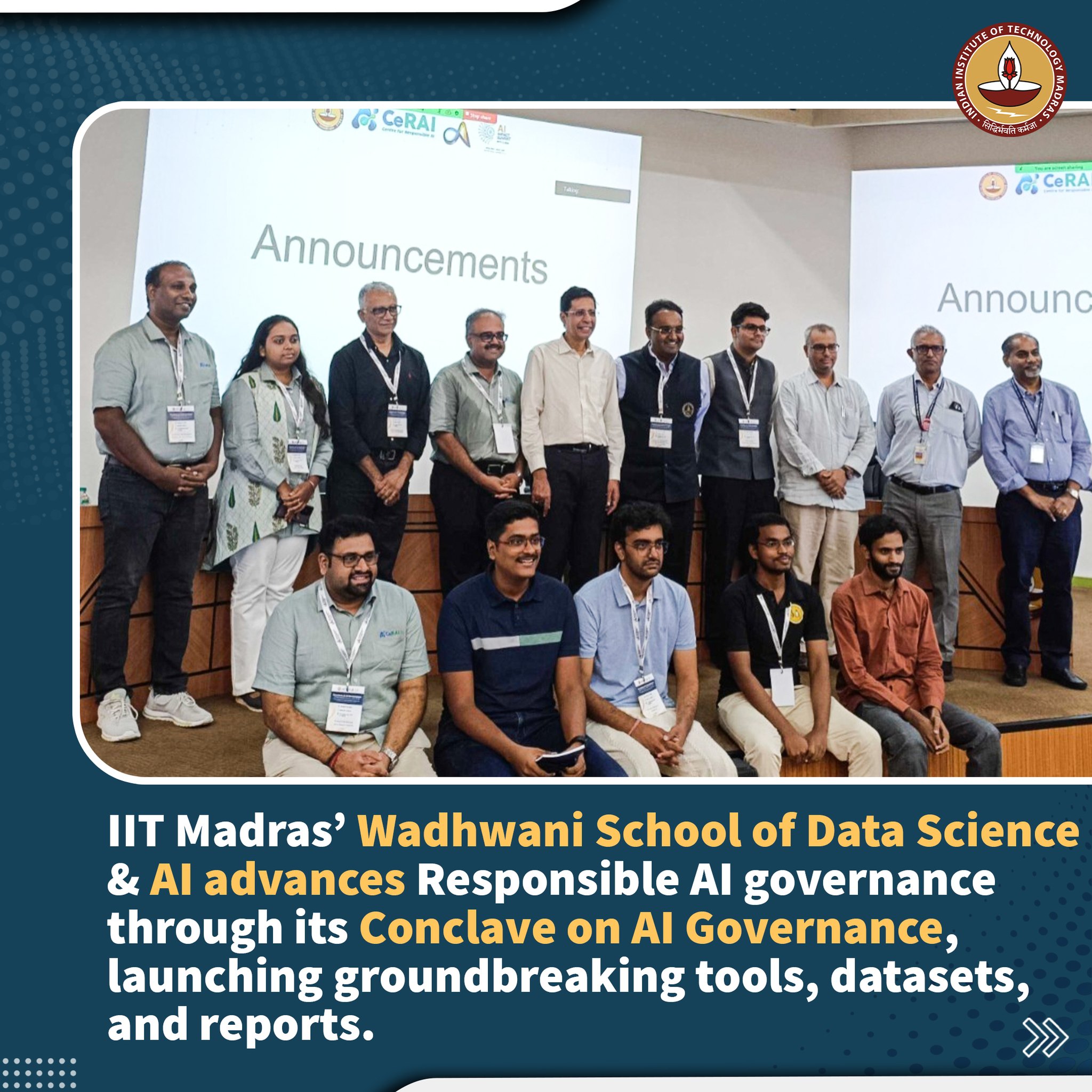IIT Madras - IIT Madras ’ Wadhwani School of Data Science... | Facebook