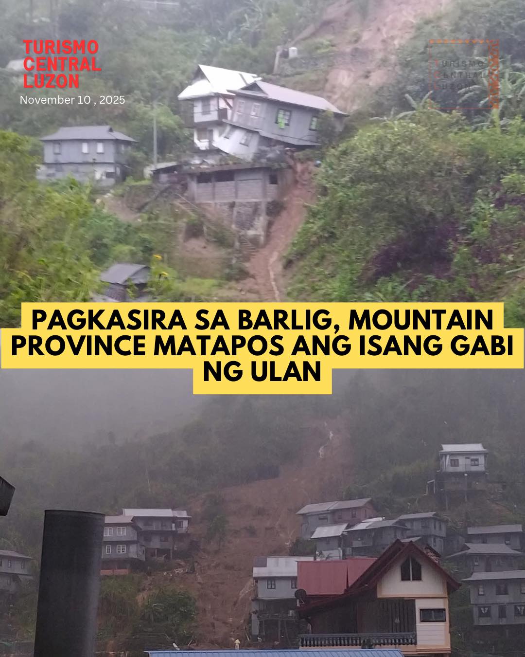 Turismo - LOOK: PAGKASIRA SA BARLIG, MOUNTAIN PROVINCE MATAPOS ANG ...