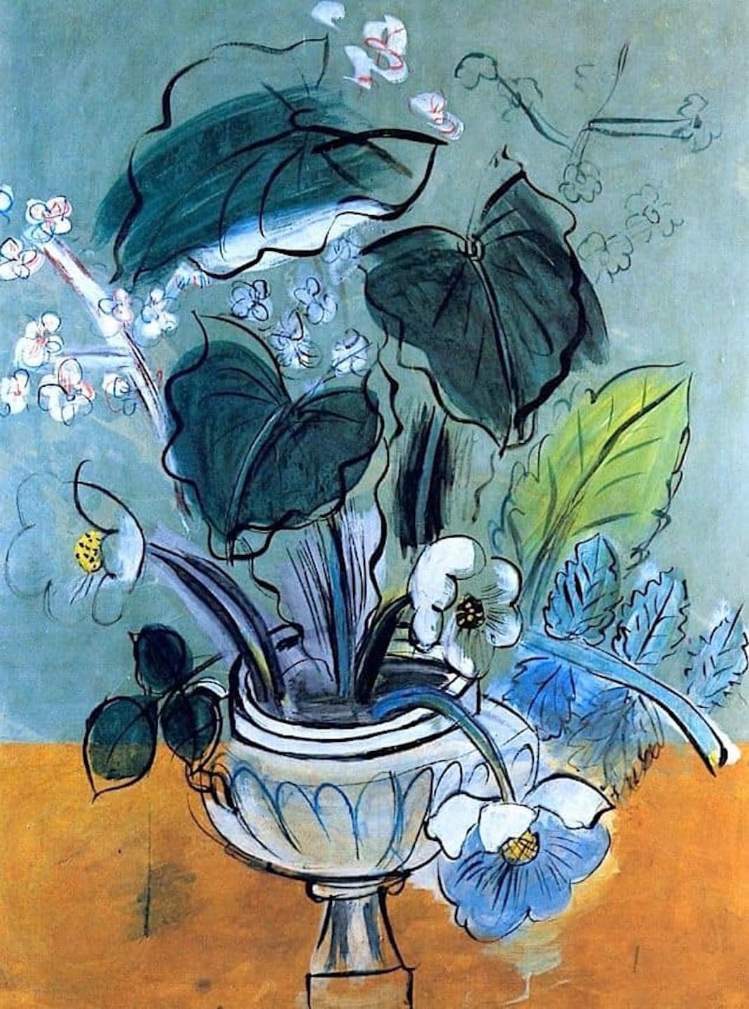 Raoul Dufy Bouquet of Flowers, 1951