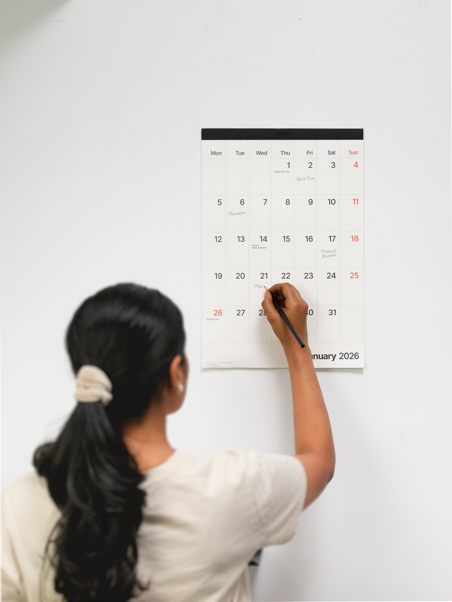 Roda - Calendar 2026 is here. 🥁 This time we’ve added a hook to hang it ...
