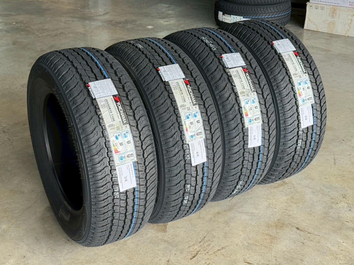 YOKOHAMA 265/60R18 GEOLANDAR G94AV 110H MADE IN THAILAND MAX LOAD 