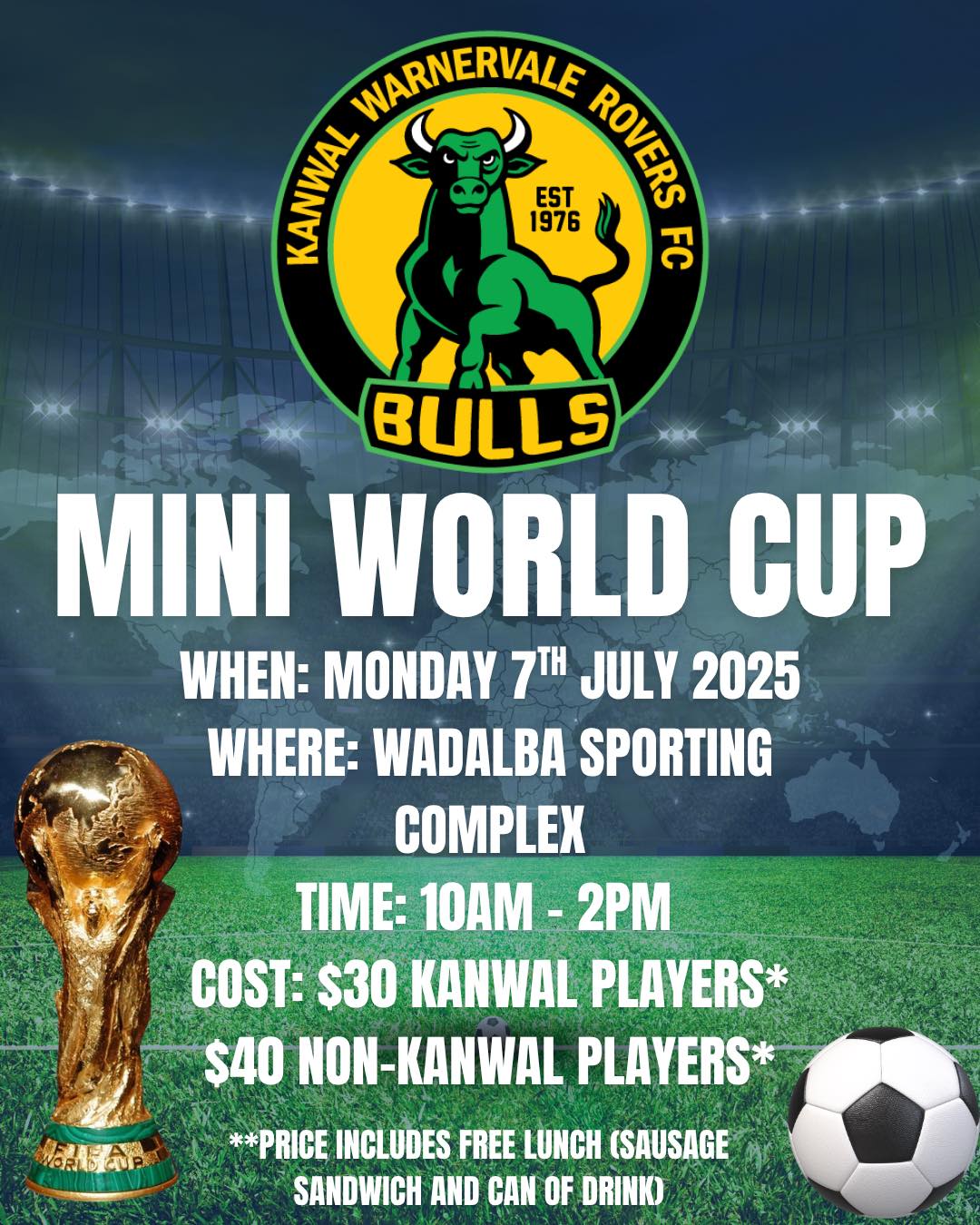 KANWAL MINI WORLD... - Kanwal Warnervale Rovers Football Club | Facebook