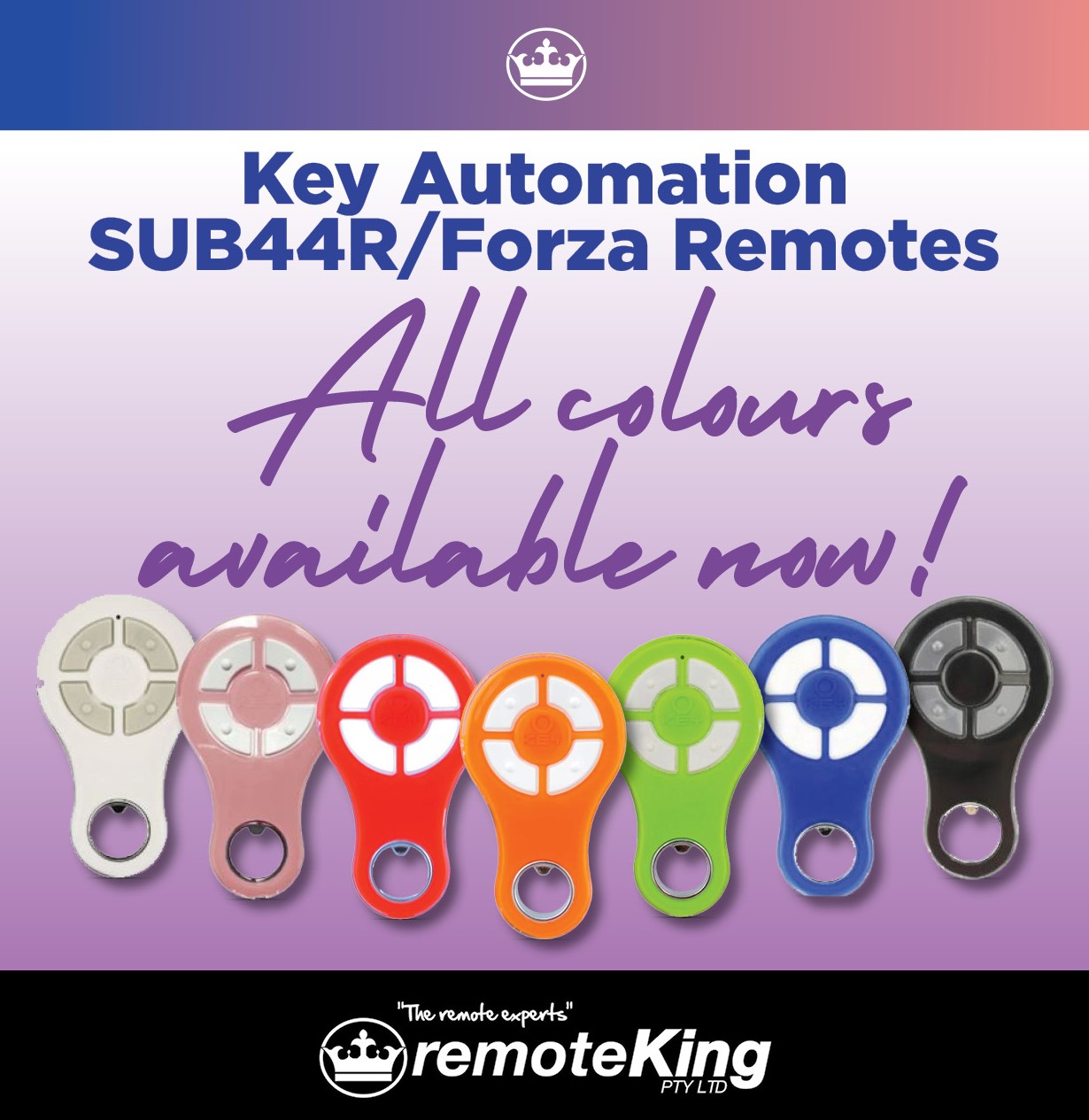 Remote King - Remote King have a stylish and durable range of 3 & 4 ...