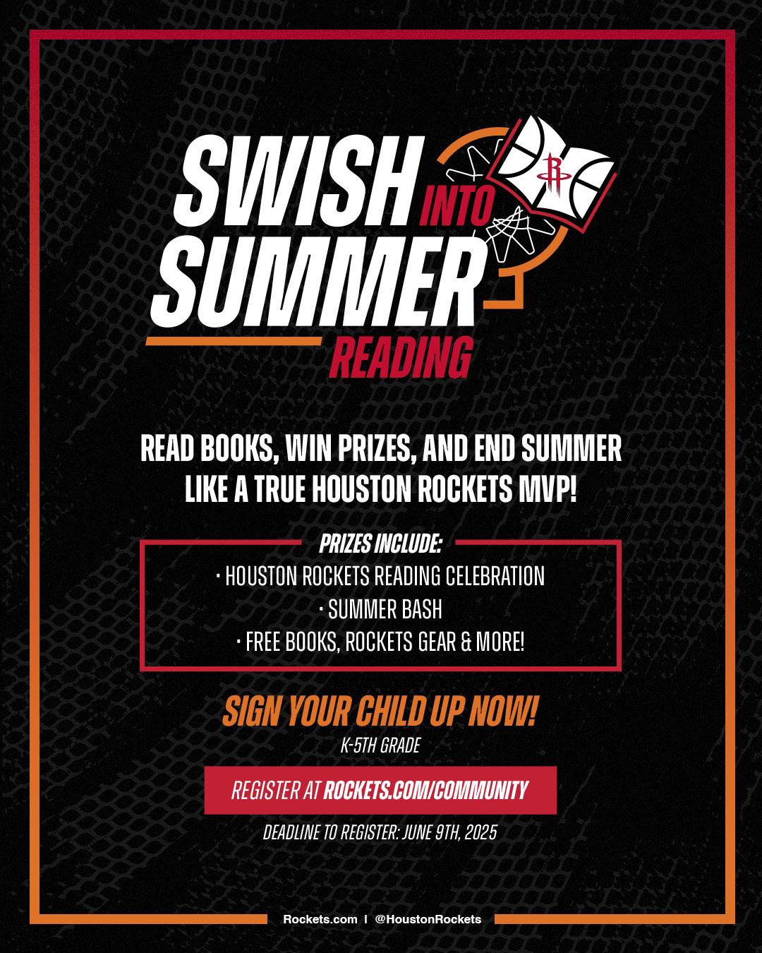 Houston - Read a book, level up your mind, and score big in this summer ...