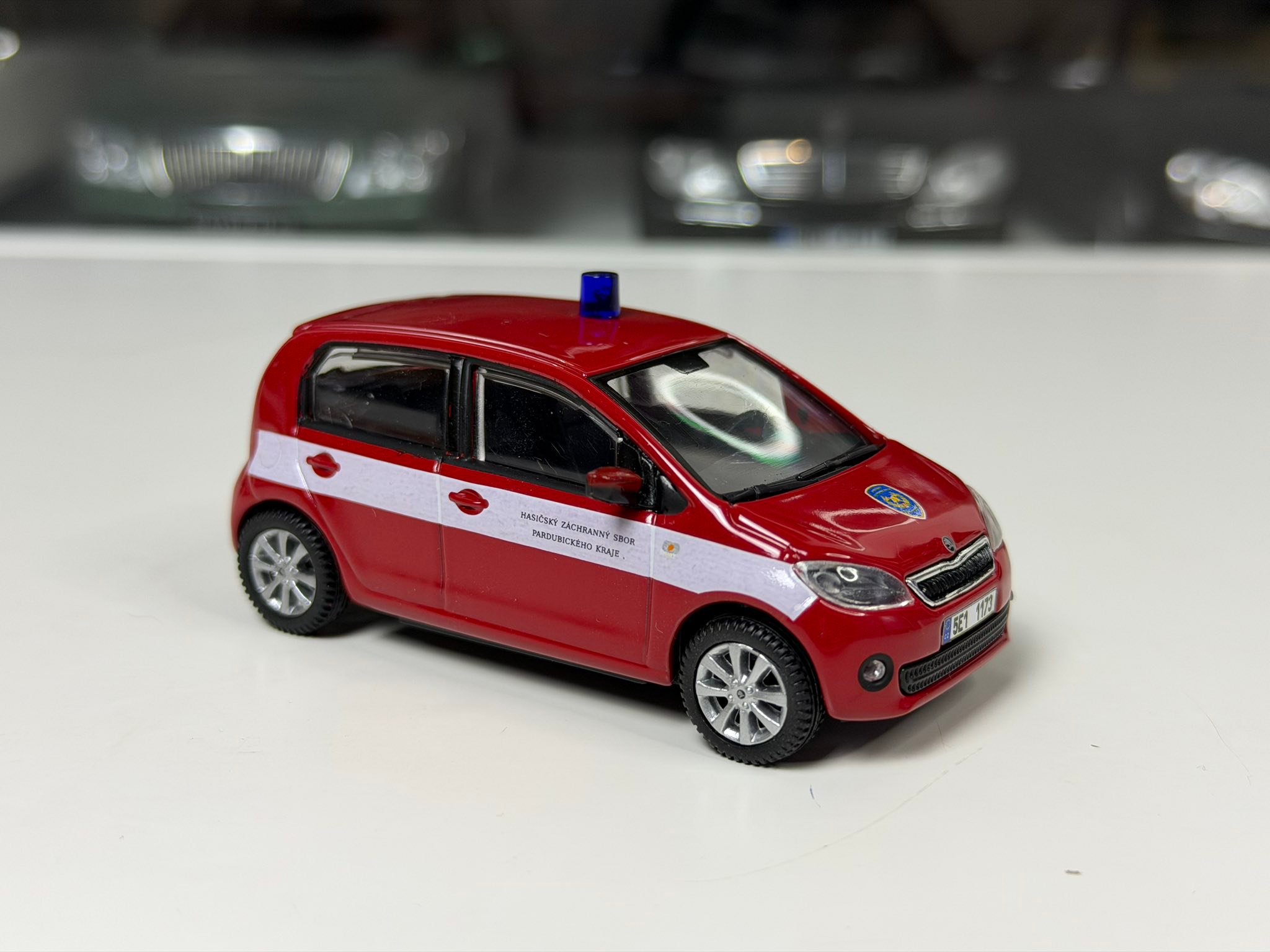 🔴 Škoda Citigo 5-door (Pardubice Region Fire Department) 📐 1:43