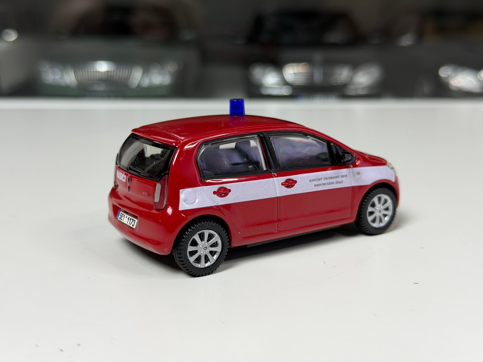 🔴 Škoda Citigo 5-door (Pardubice Region Fire Department) 📐 1:43