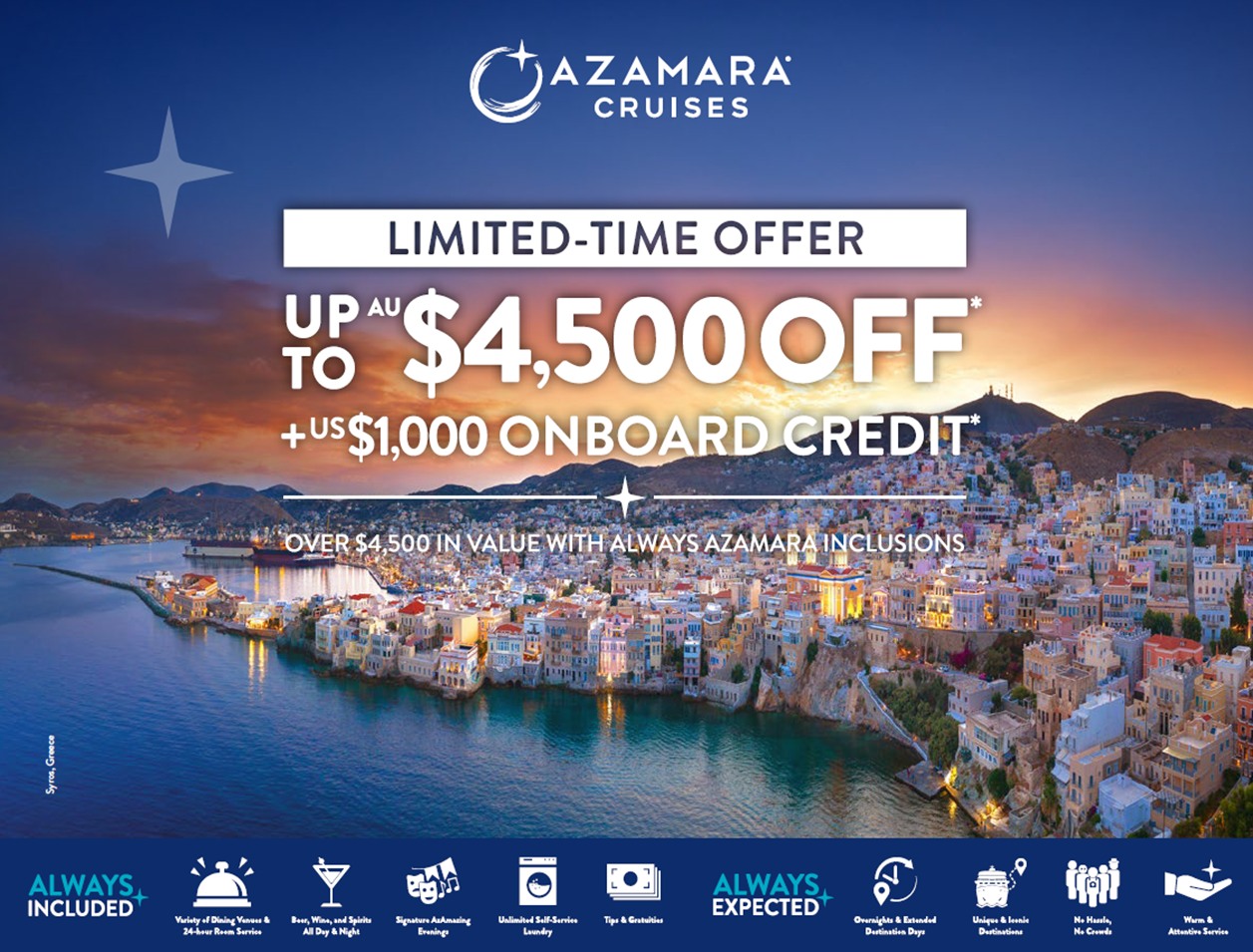 Azamara - 🚨 FLASH SALE ALERT! 🚨 Set sail with Azamara and enjoy up to ...