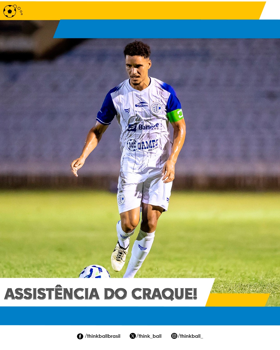 Think - Assistência do capitão e vaga na final! André Lima deu passe ...