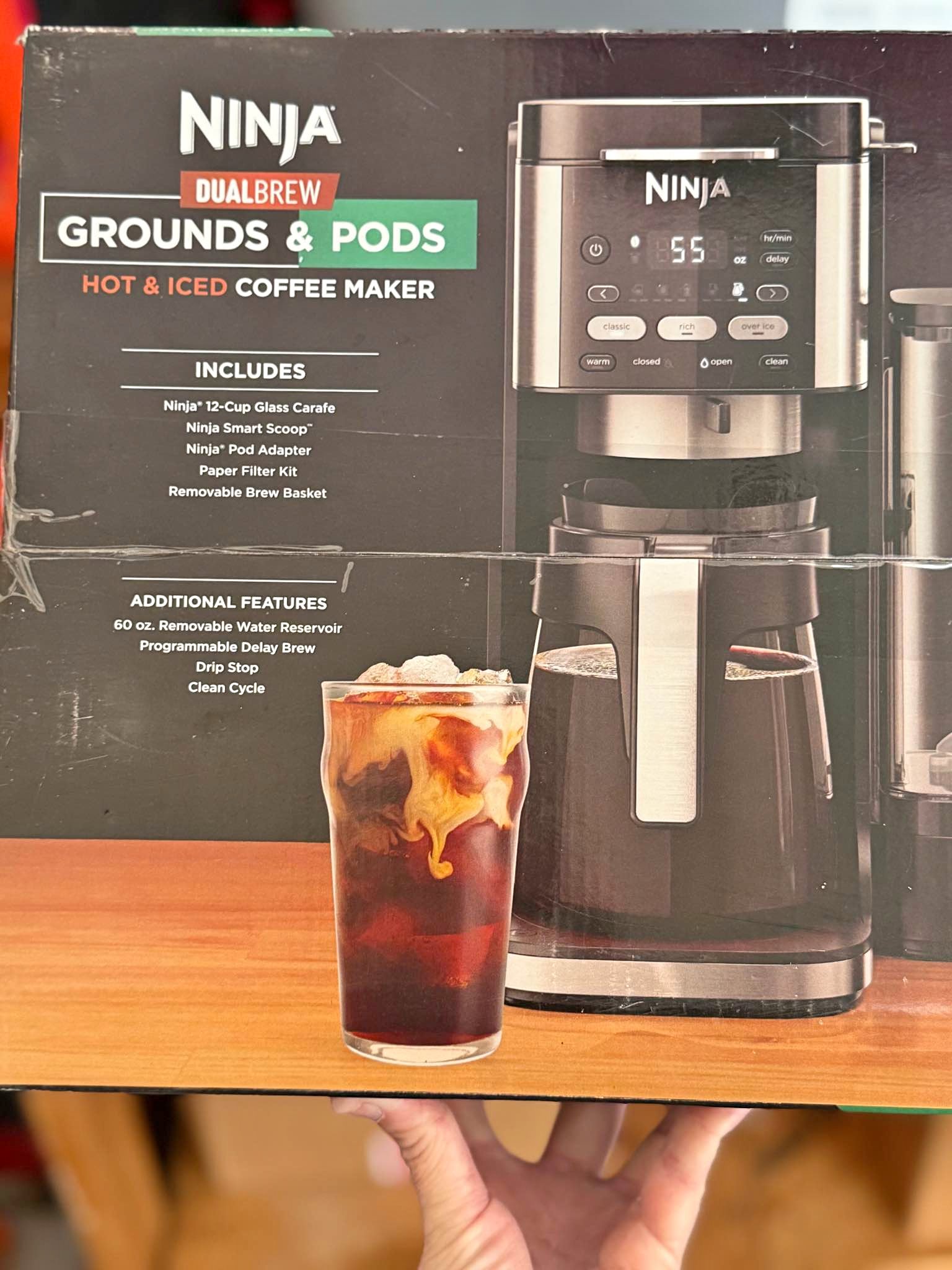 Ninja DualBrew Hot & Iced Coffee Maker (Model CFP101) - Coffee Makers ...