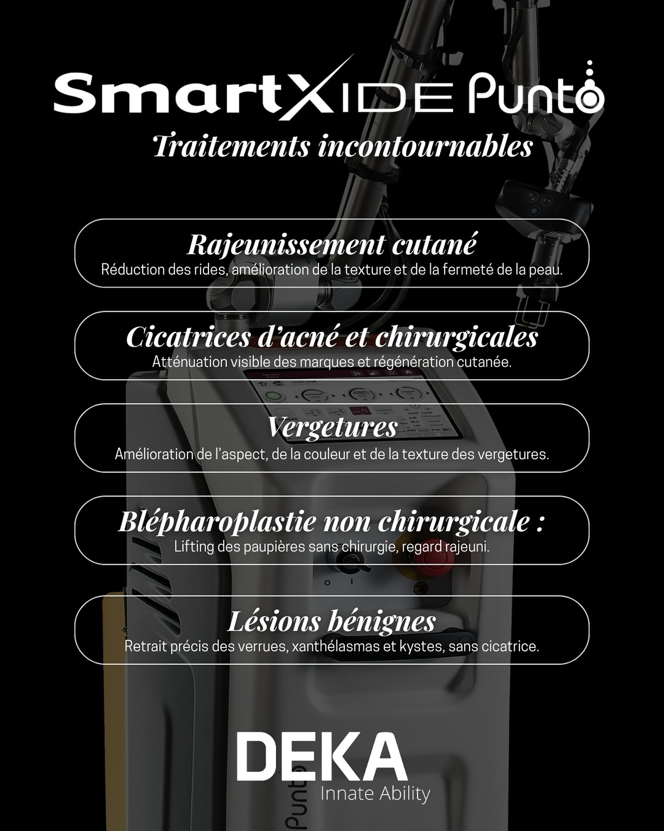 DEKA - ⚙️ Les incontournables du CO2 : 👁️Blépharoplastie non ...