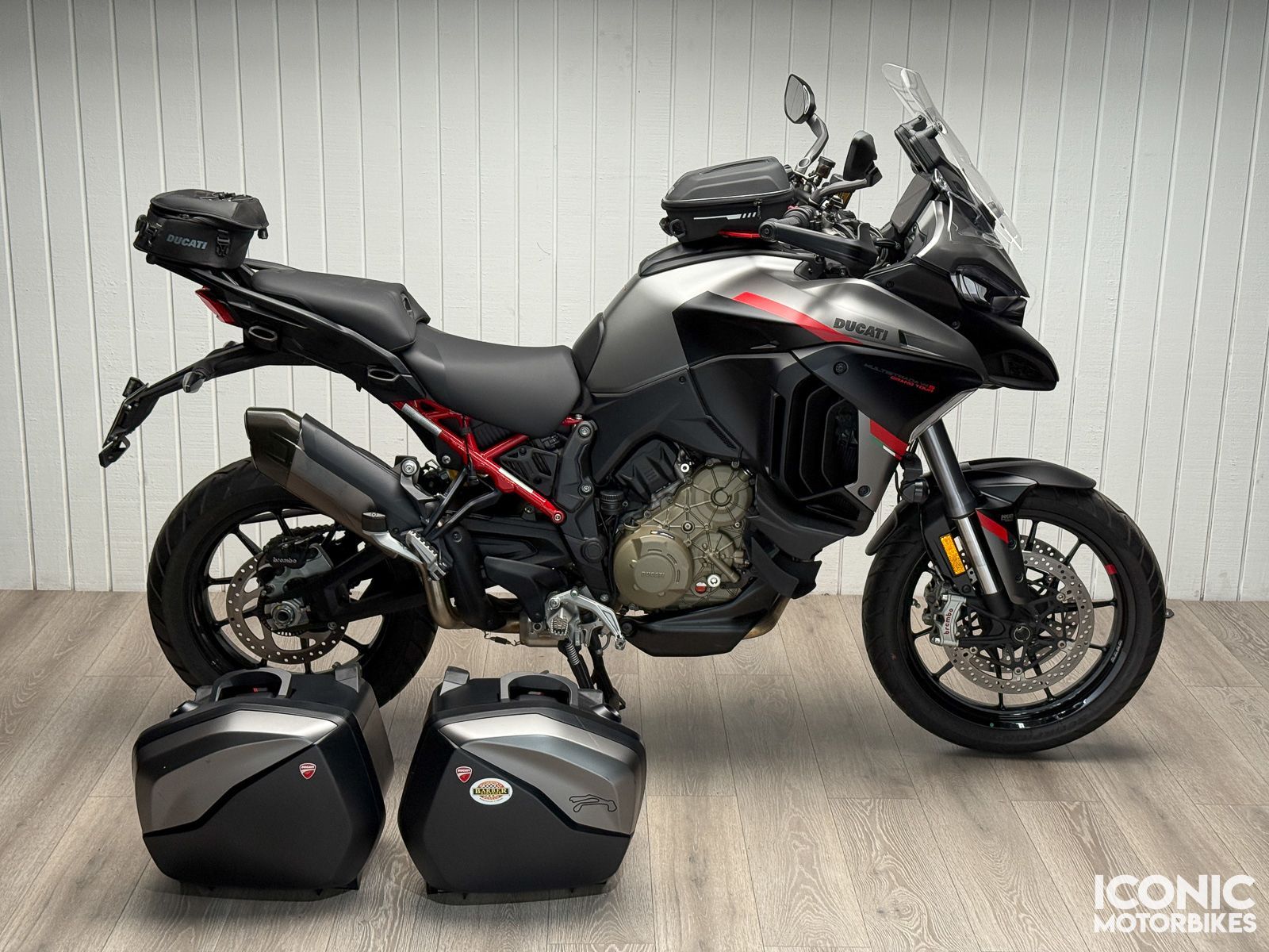 The perfect ready-to-ride road trip Multistrada V2 with