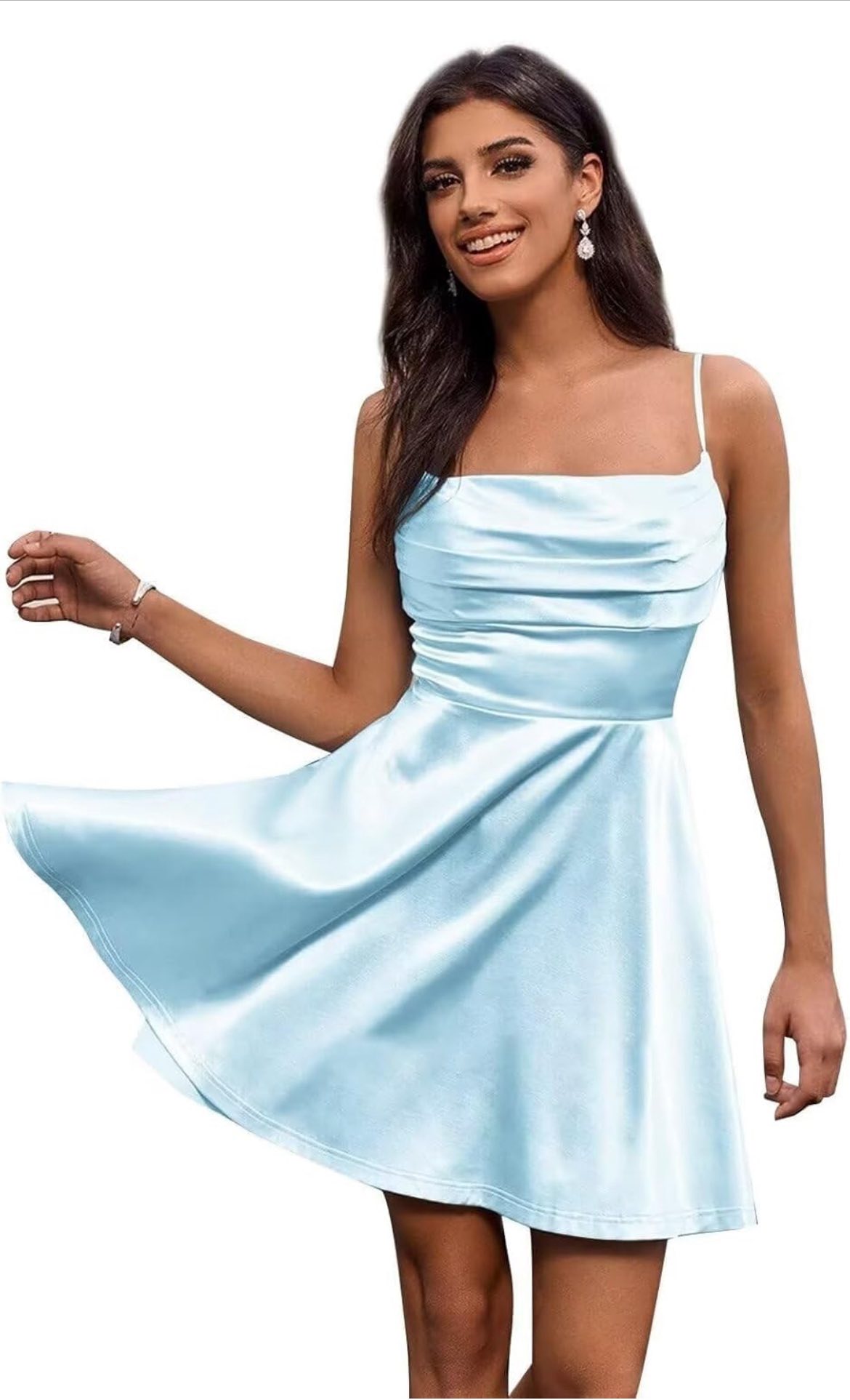 amazon homecoming dresses for teen girls black print Ocean Beauty Halter Pearl 1x Women Dress Select USA Women's Size:6.5