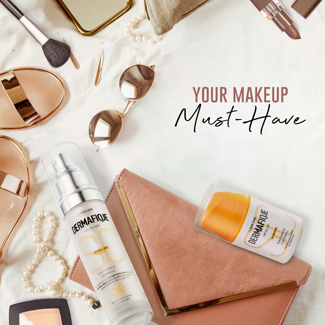 Dermafique - Your makeup routine is incomplete sans... | Facebook