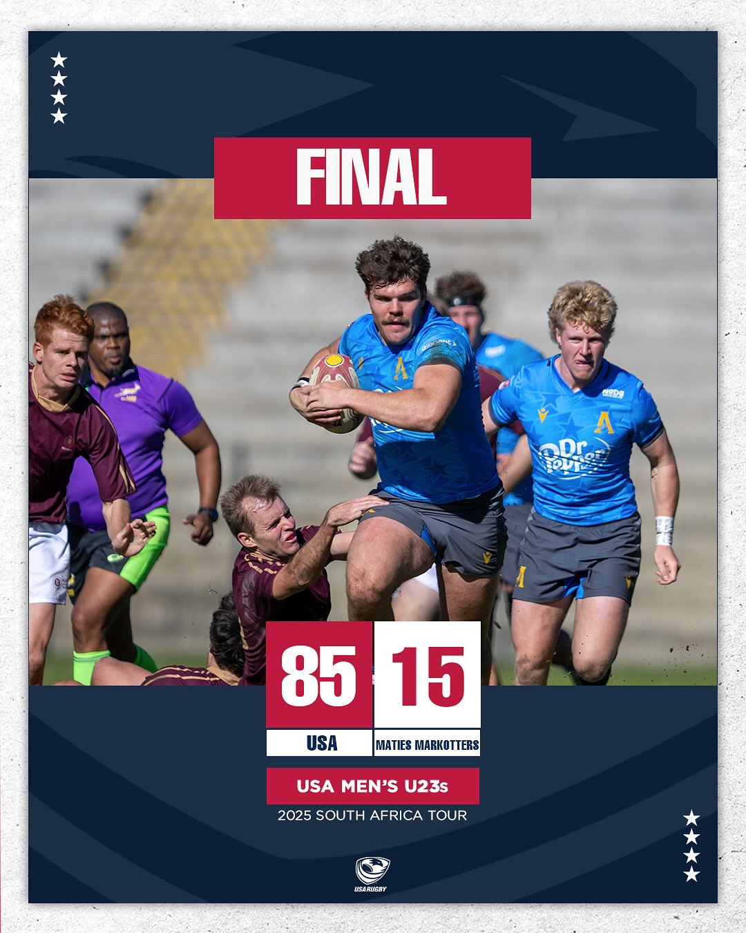 USA Rugby - Closing out their South Africa tour, the USA... | Facebook