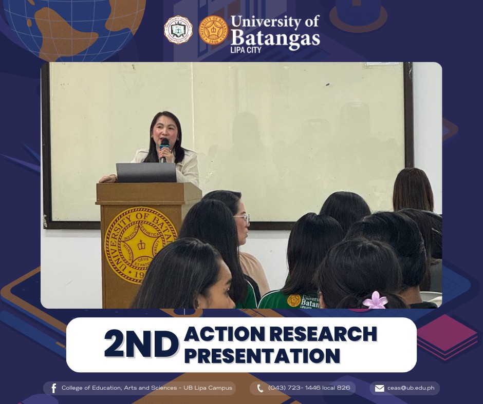 College of Education, Arts and Sciences - UB Lipa City