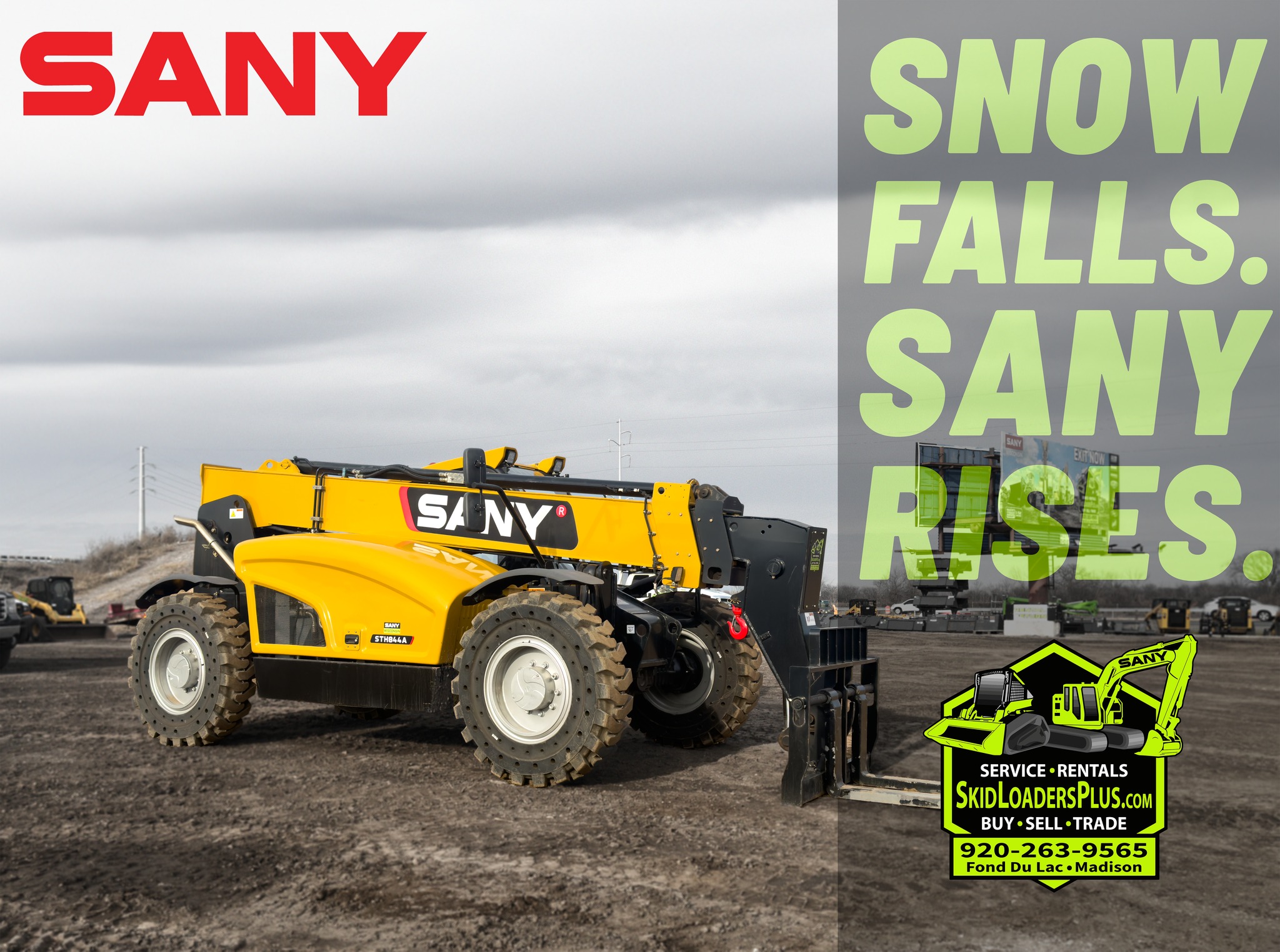 Skidloaders - ️ WINTER IS HERE — DON’T GET STUCK IN THE SNOW OR MUD! ️ ...