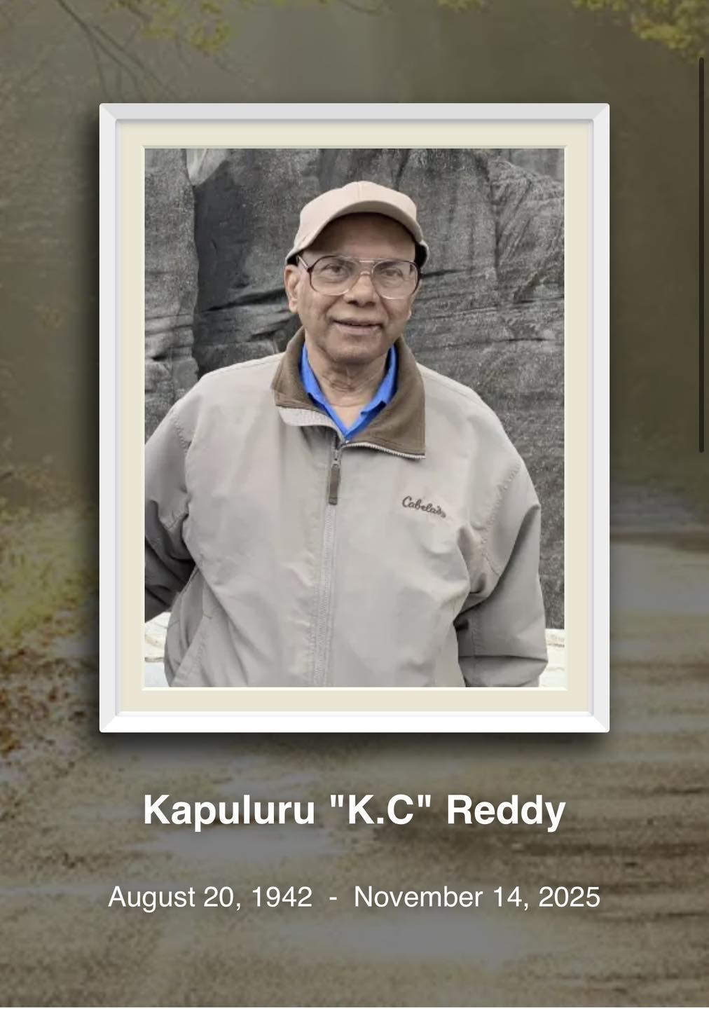 Kilgore - Kapuluru “K.C.” Reddy, of Tullahoma, passed away on Friday ...