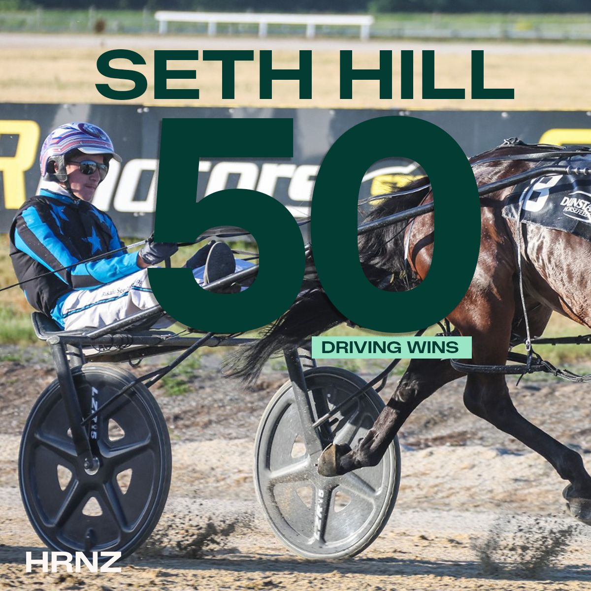 Harness - 50 for Seth 🥳 Congratulations to SETH HILL who drove his 50th ...
