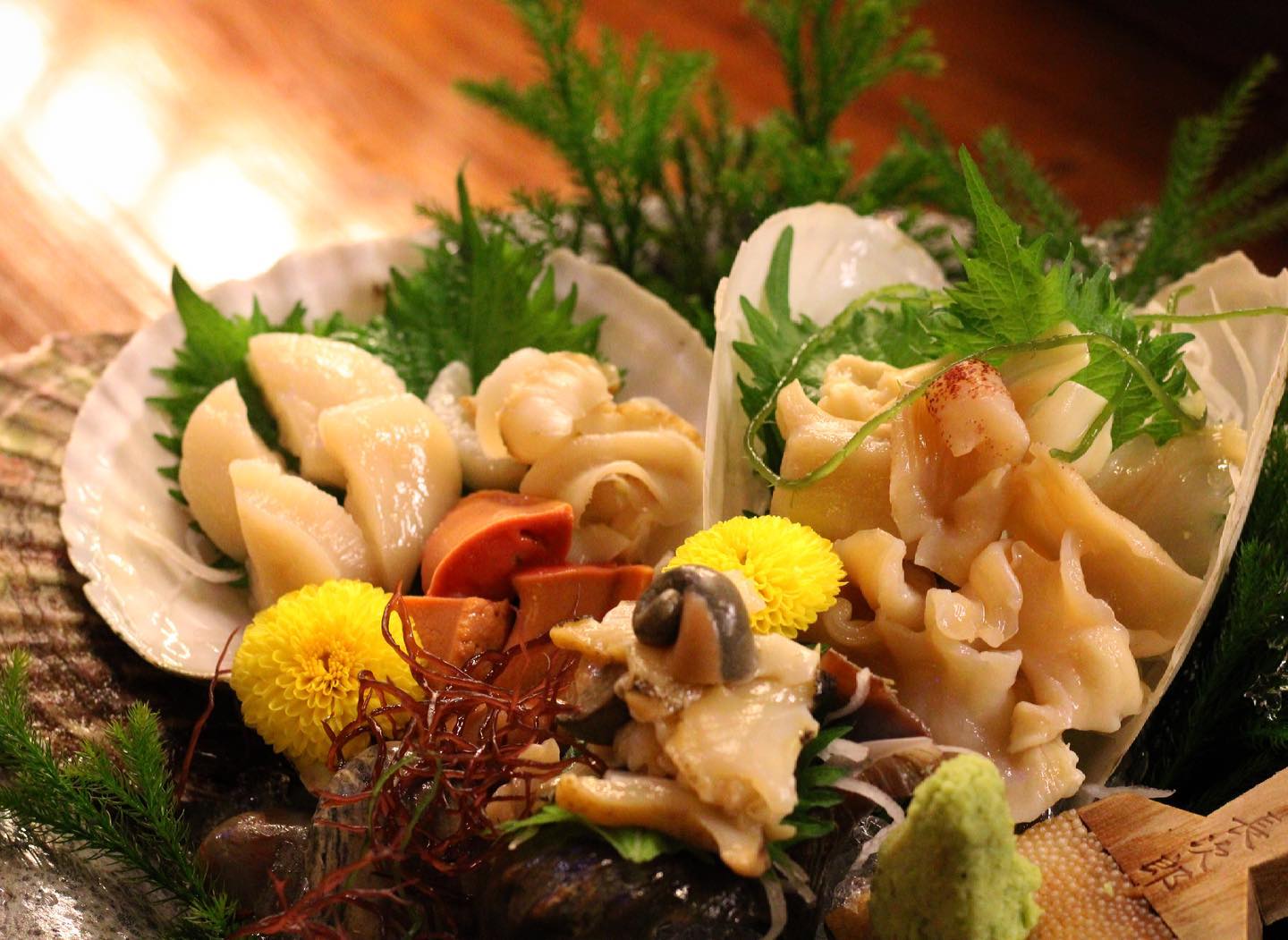 Umi Ka Shin - First look of our shellfish sashimi, freshly... | Facebook