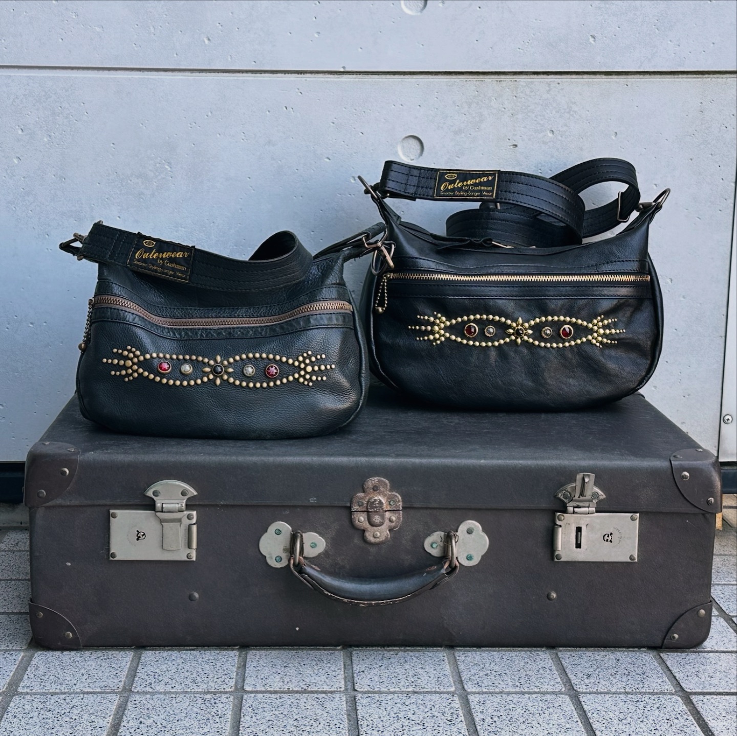 CUSHMAN クッシュマン ⁡ ⁡ クッシュマンのレザーショルダーバッグのご 