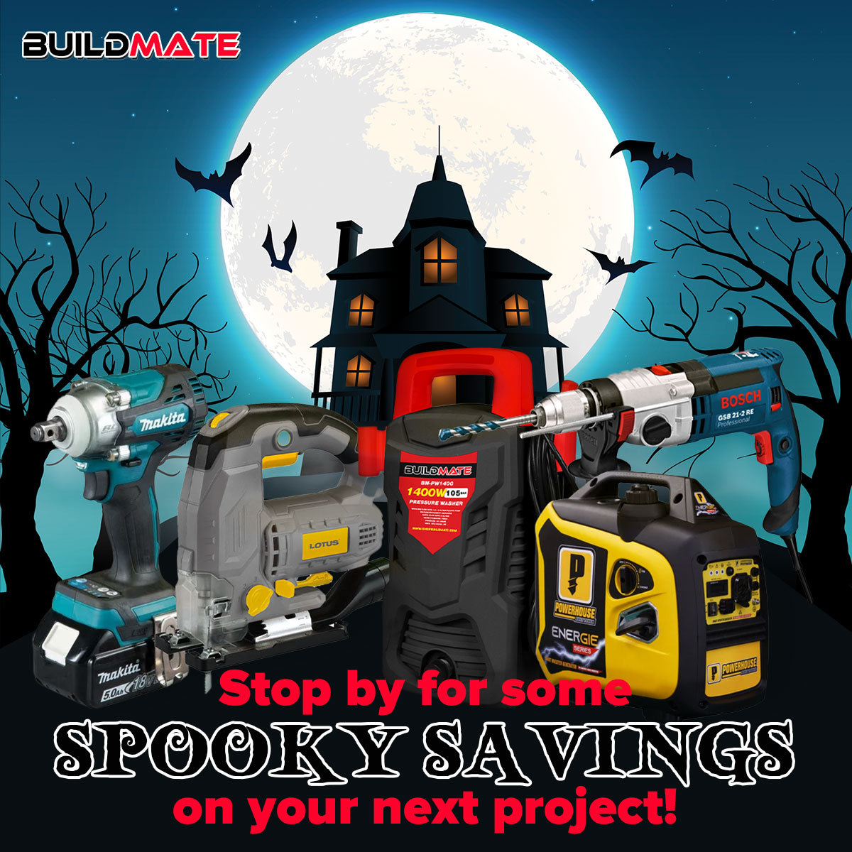 Buildmate - 🎃 Happy Halloween, Ka-Buildmate! 👻 No tricks,... | Facebook