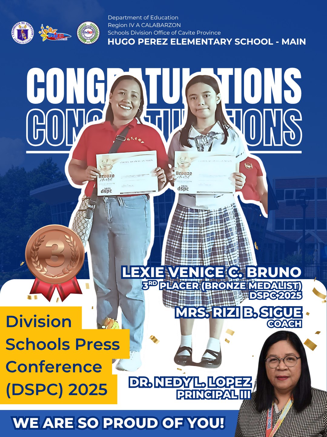 DepEd Tayo Hugo Perez Elementary School - Main | Trece Martires