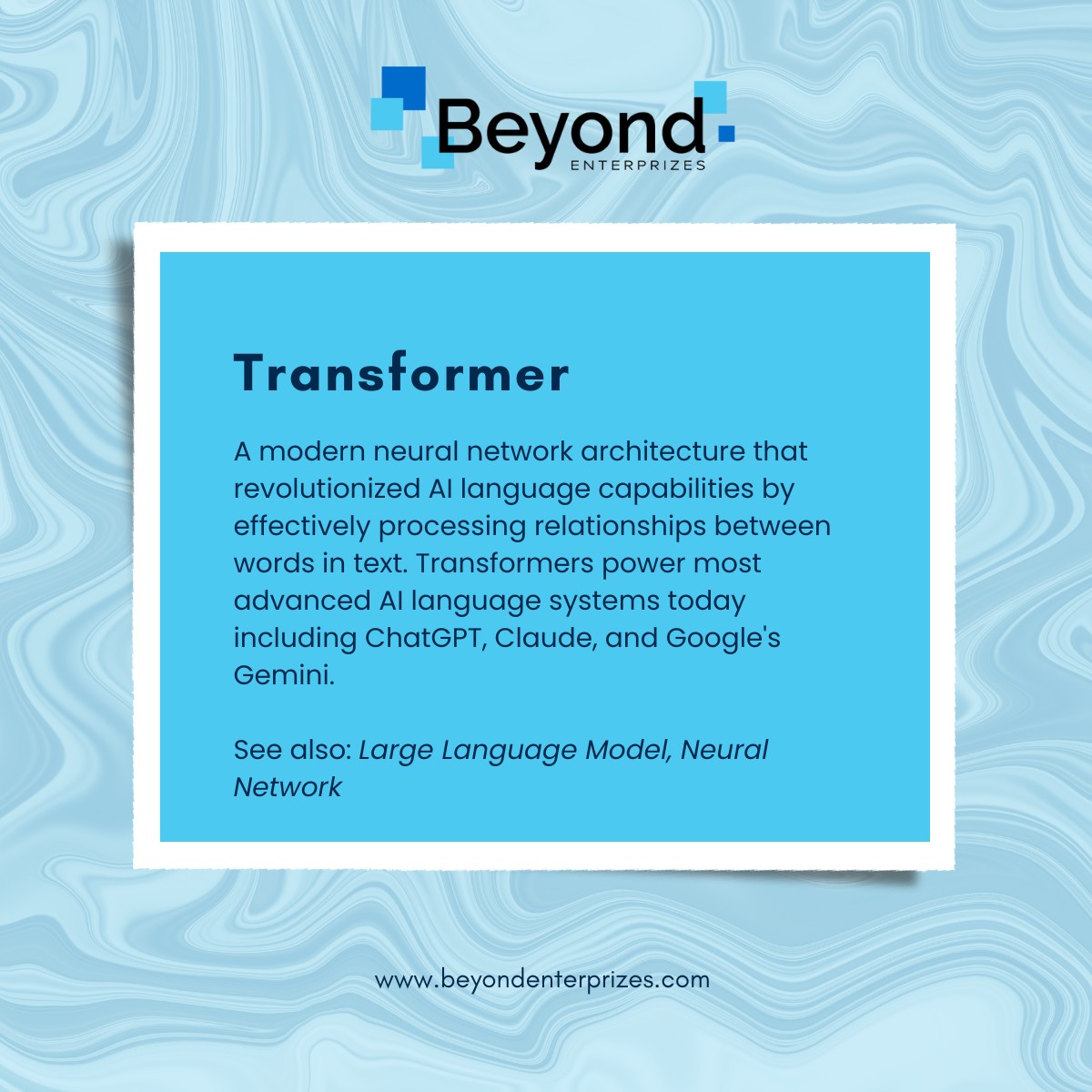 Beyond - Transformer A modern neural network architecture that ...