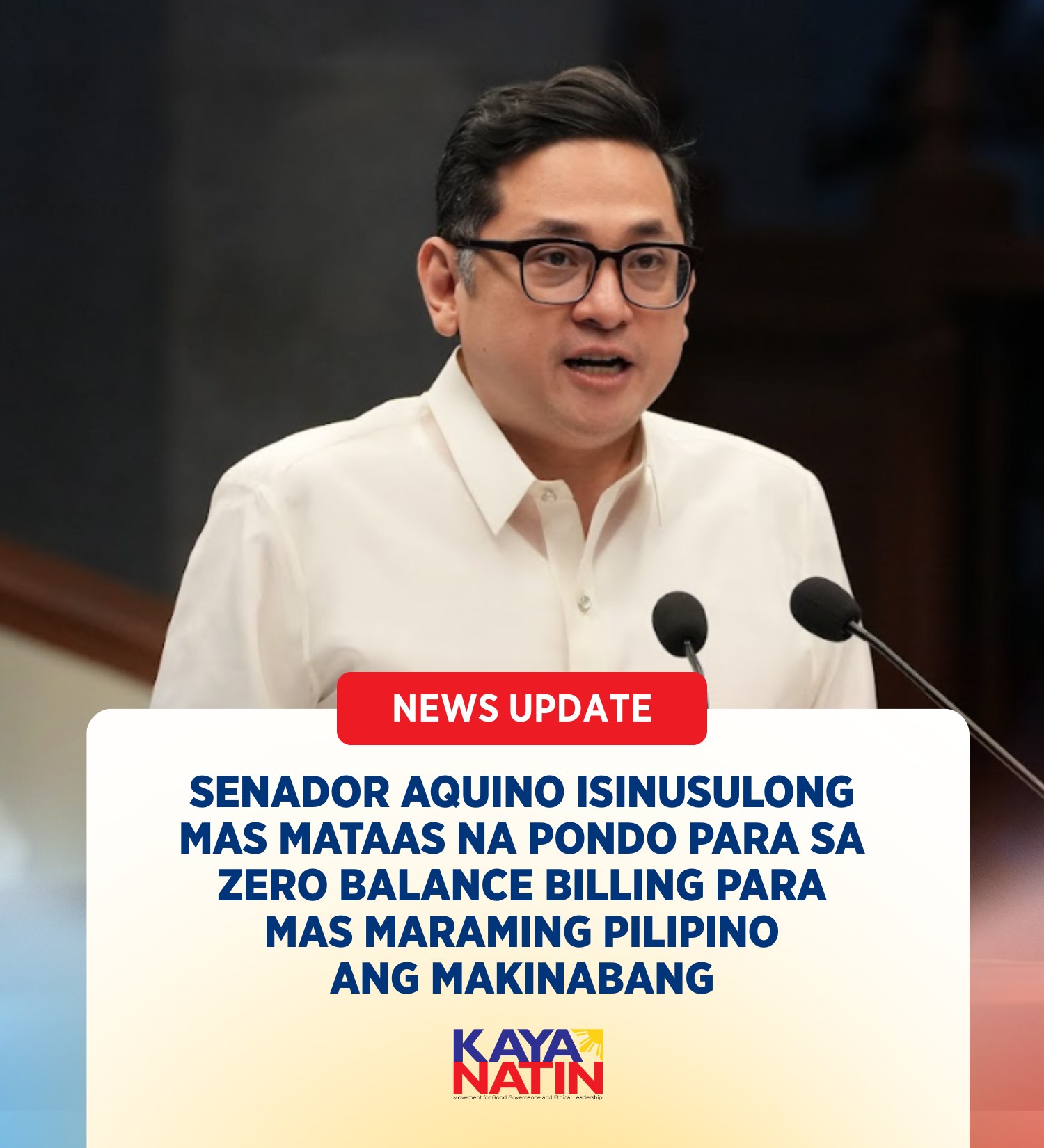 Upang mas maraming Pilipino ang makinabang nang husto sa Zero Balance ...