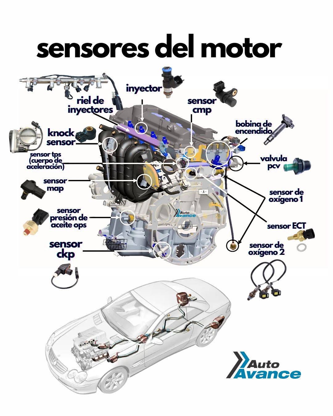 Auto Avance - Estudiemos uno por uno: → Sensor TPS... | Facebook
