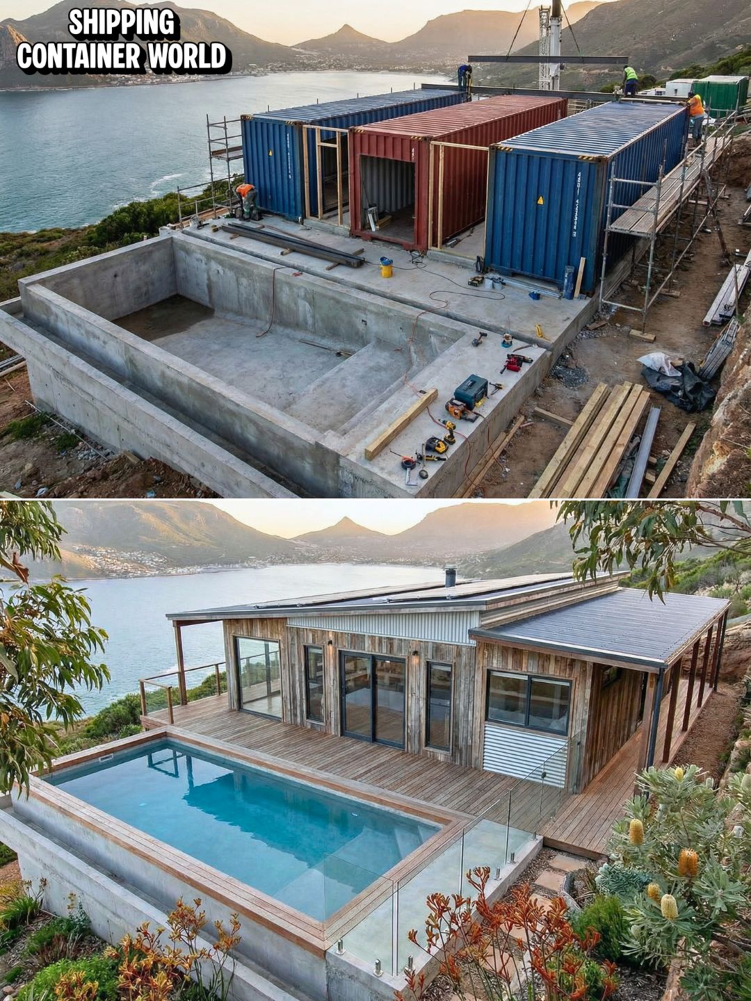 Shipping - He Built A Million-Dollar Villa Out Of 3 Rusty Containers ...