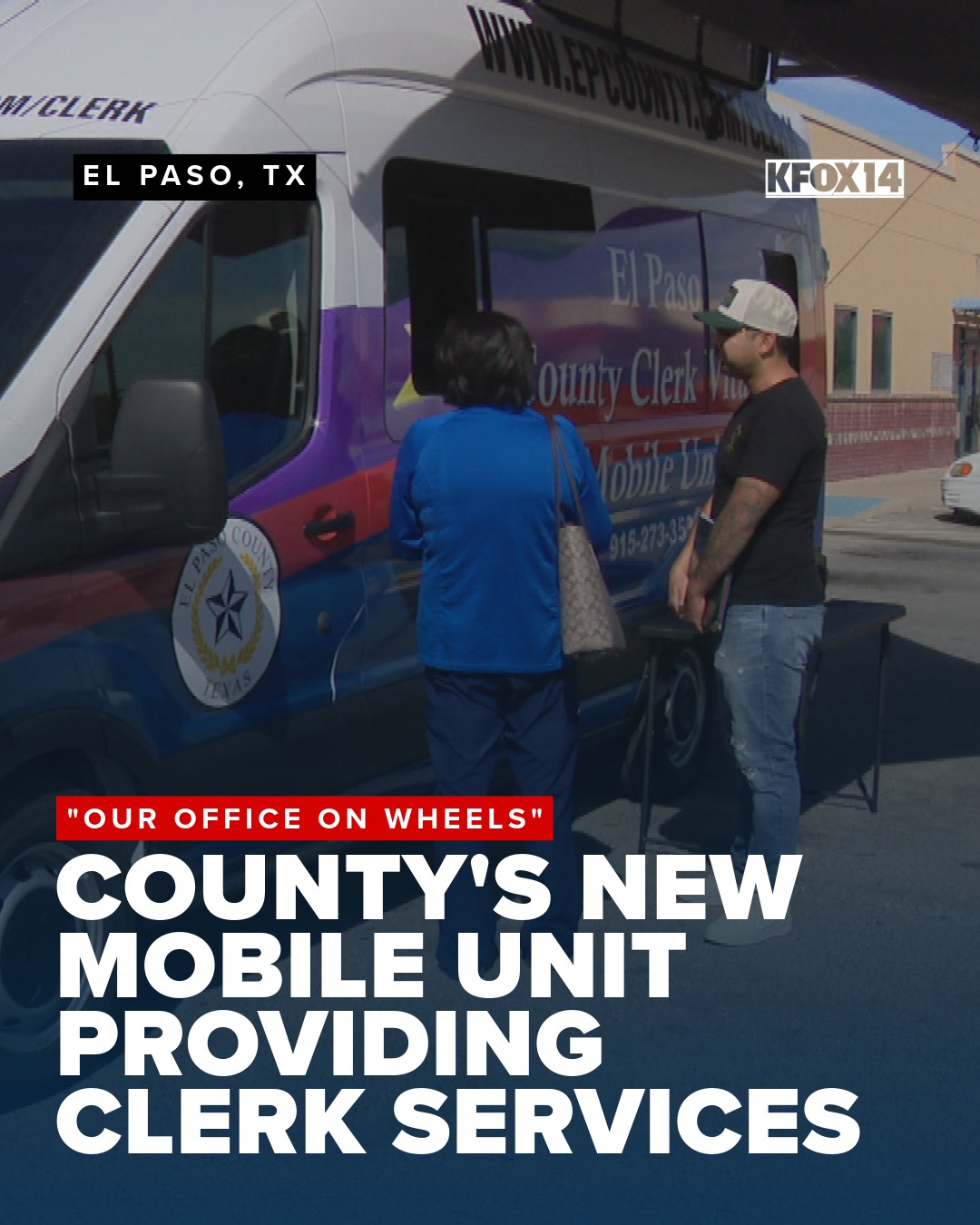 KFOX-TV - El Paso County unveiled on Tuesday a new mobile... | Facebook