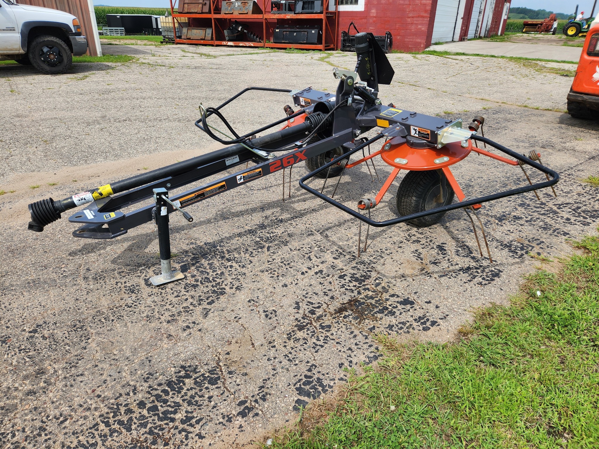 Clatter's Tractors LLC - OMC Mustang 441 Skid Steer Loader, starts runs ...