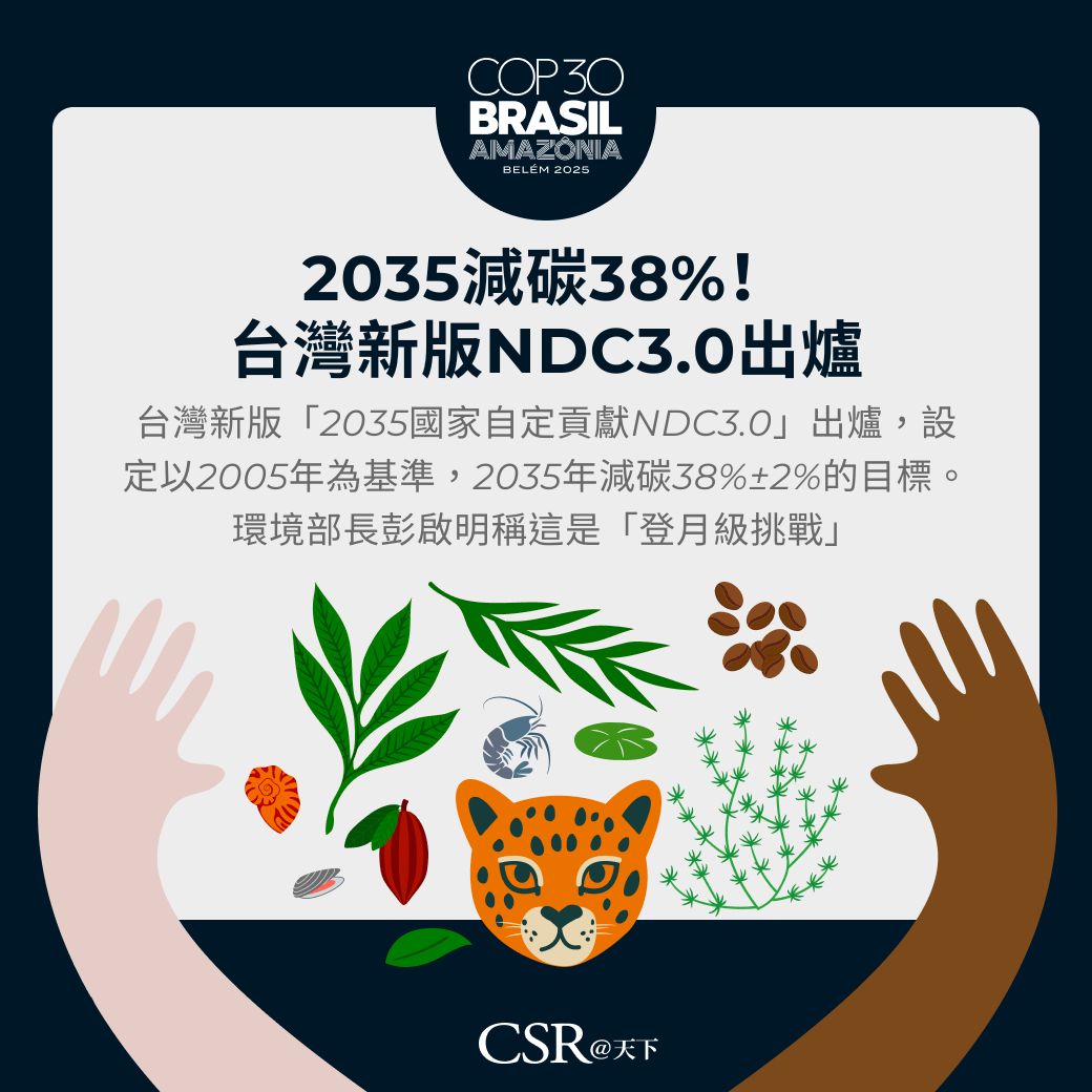 天下雜誌 - 【2035減碳38%！台灣新版NDC3.0正式出爐，十大行動一次看懂】 >>... | Facebook