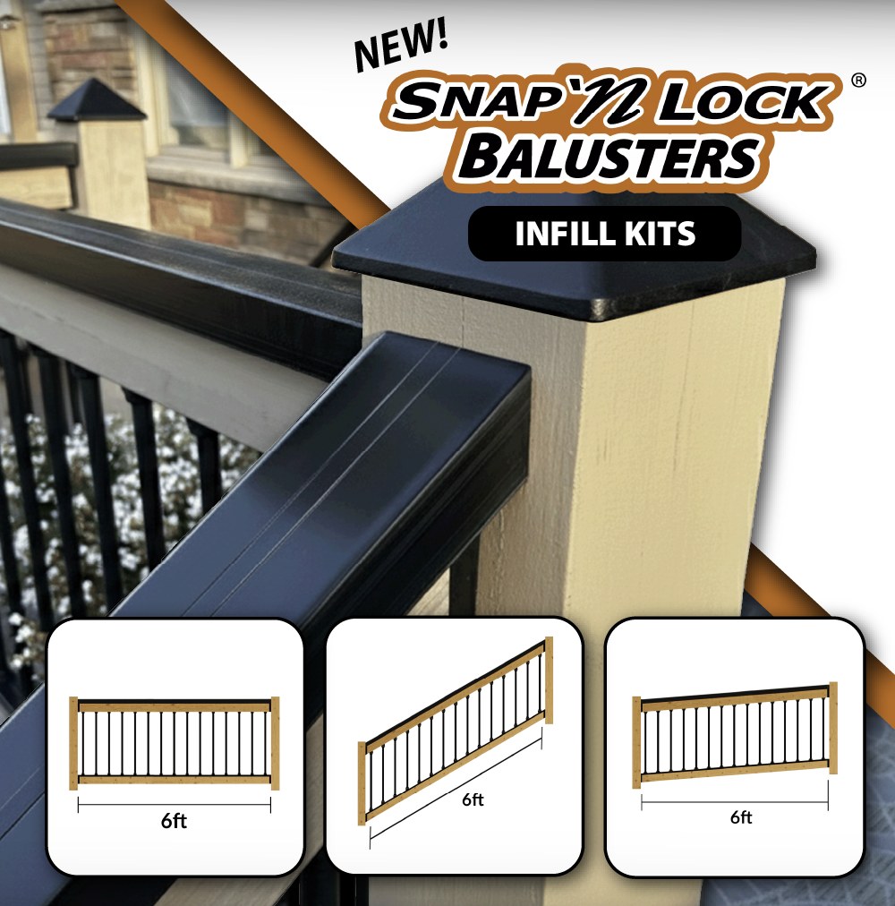 Decksgo - All-in-one railing kits are here! Our new... | Facebook