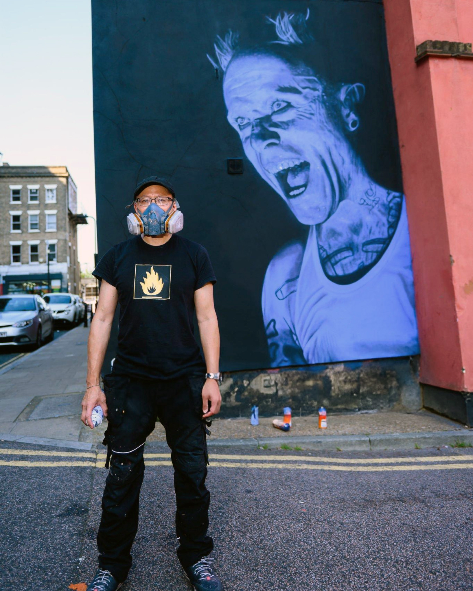 Periodic - Akse P19 and his mural of Keith Flint of Prodigy [2021 ...