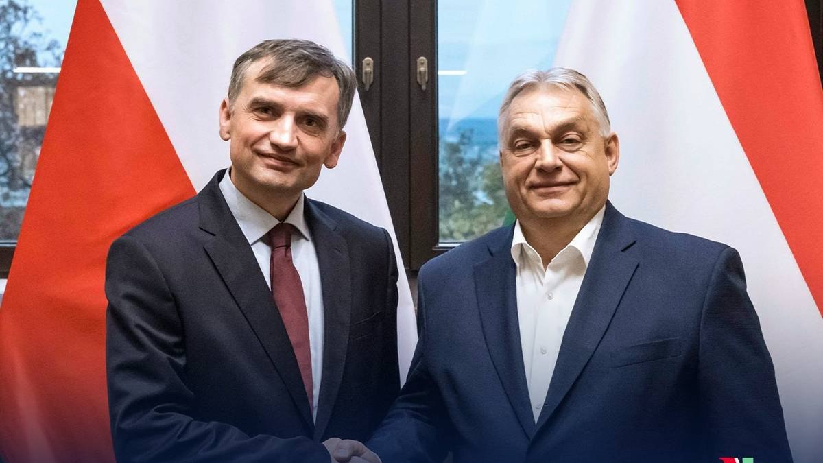 PiS - Orban spotkał się z Ziobrą. 