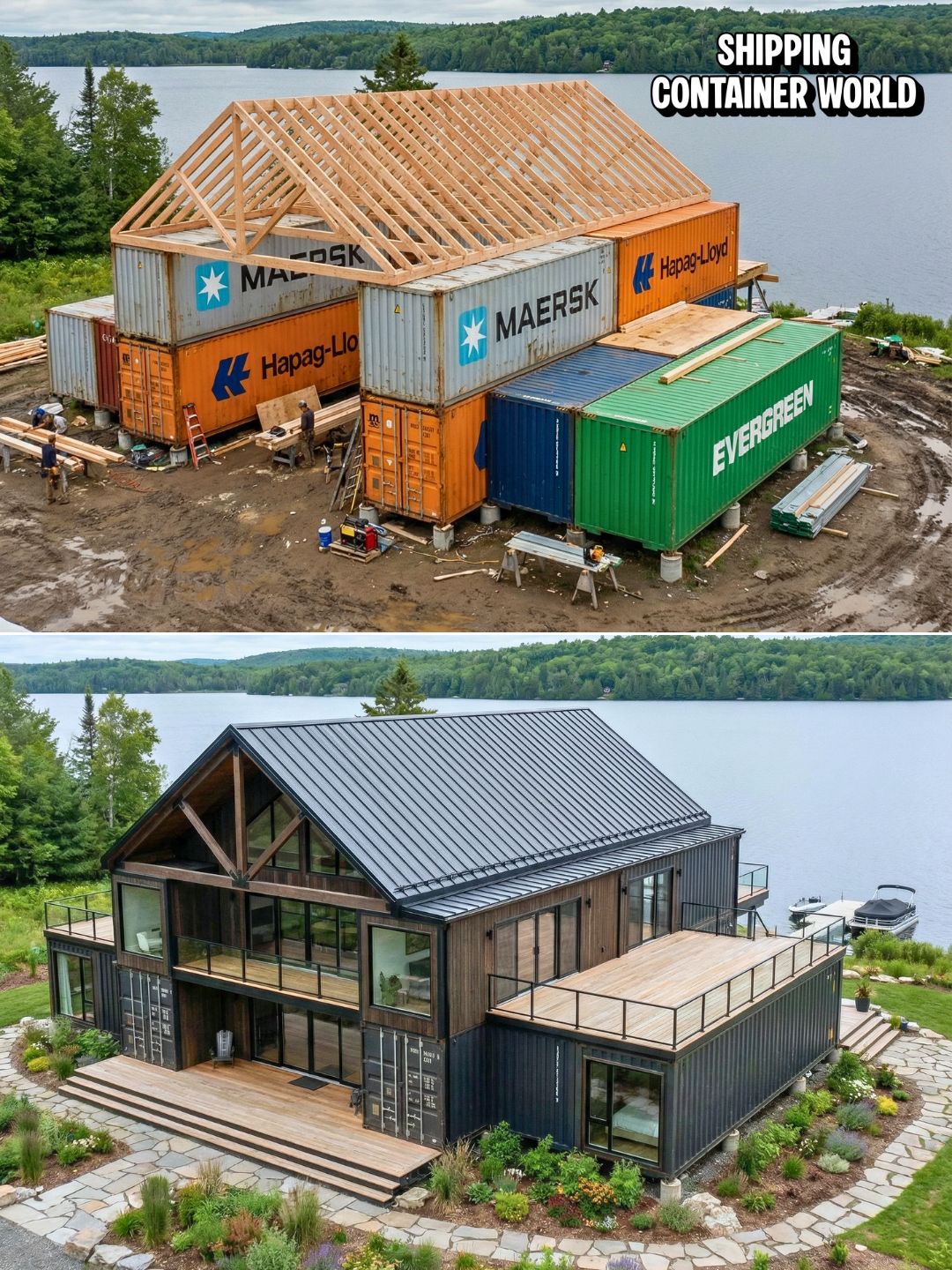 Shipping - 8 Containers. One Lake. And A Design That Breaks All The ...