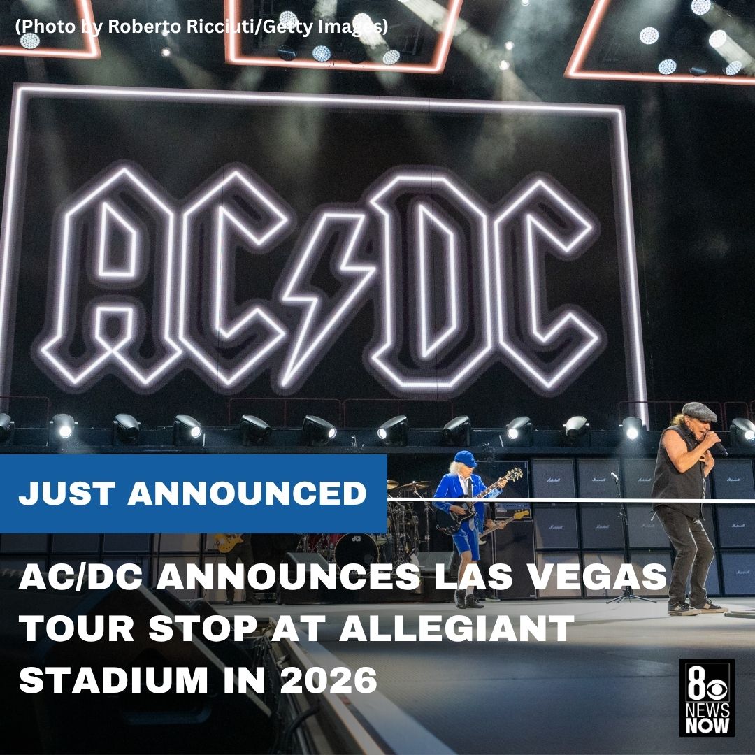 8 News Now - Legendary band AC/DC announced Monday it... | Facebook