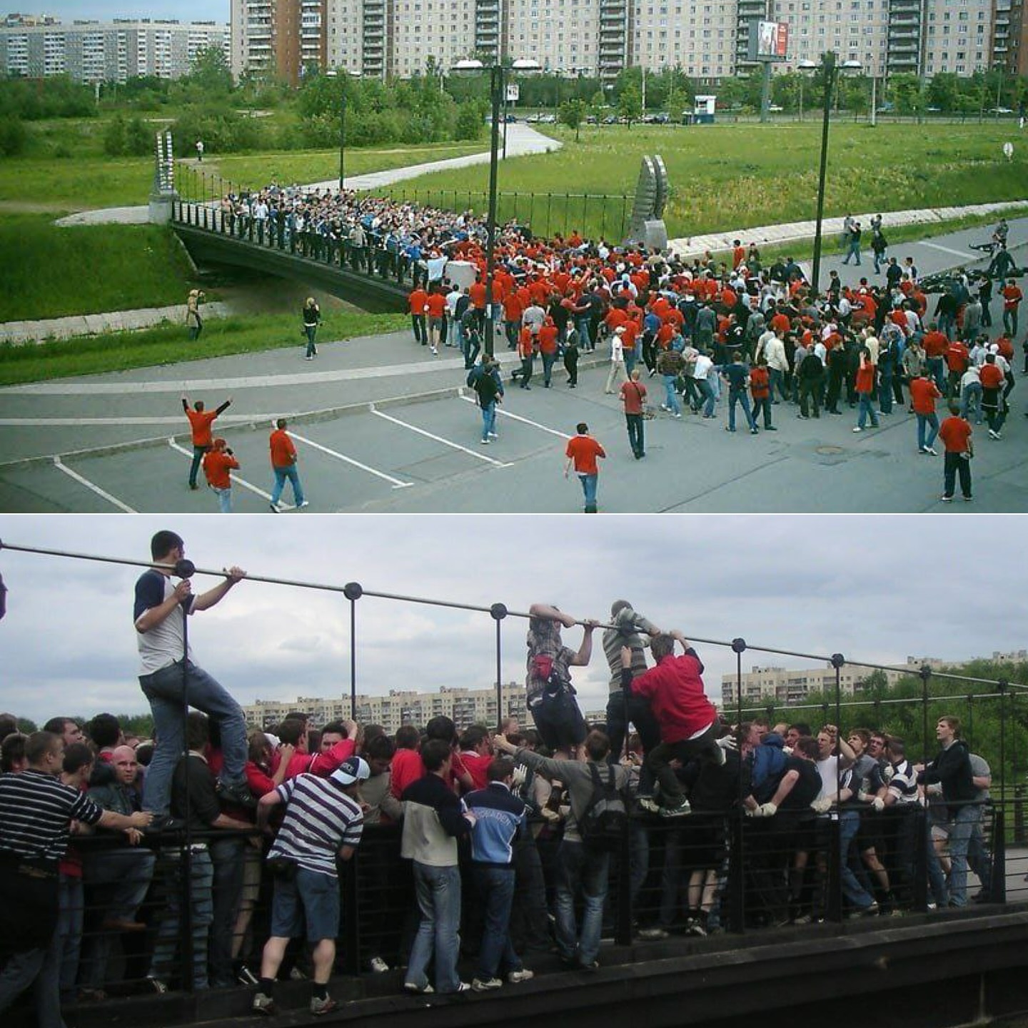 Riot - #TheOldDays 🇷🇺 St. Petersburg 11/06/2005 Zenit ~200 vs. ~230 ...