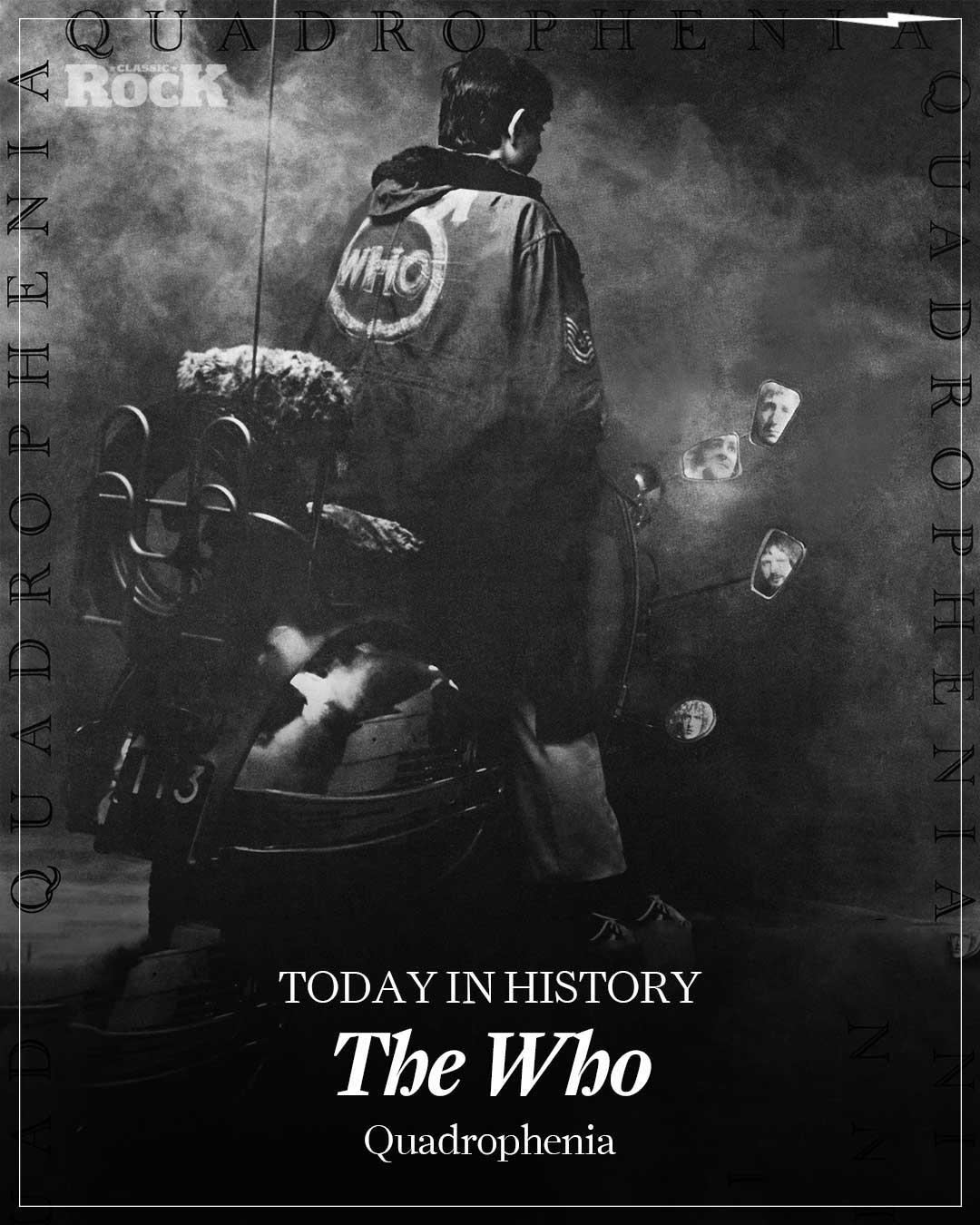 The Who's Quadrophenia album released in 1973
