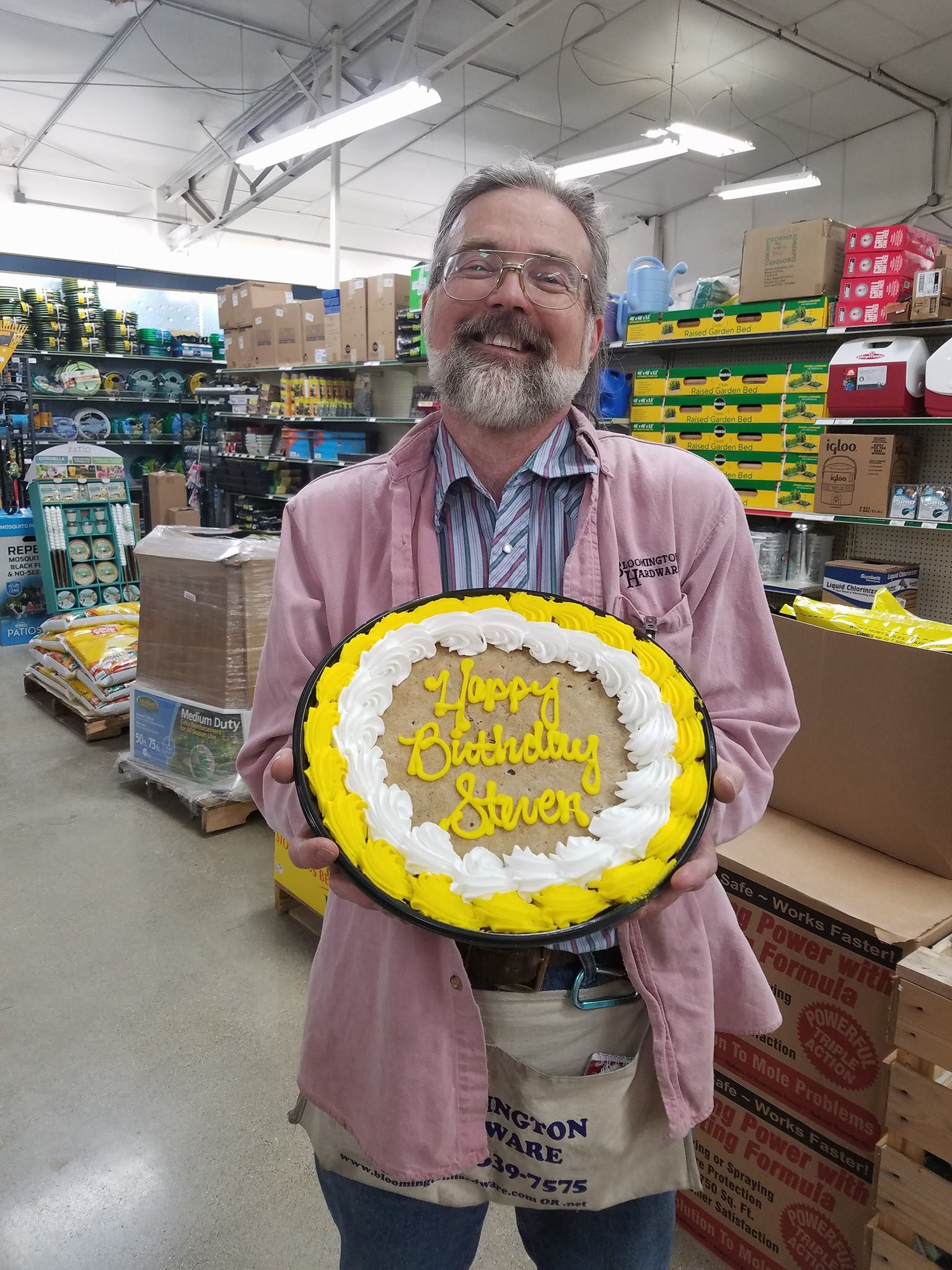 Happy birthday Steven! Enjoy your... - Bloomington Hardware