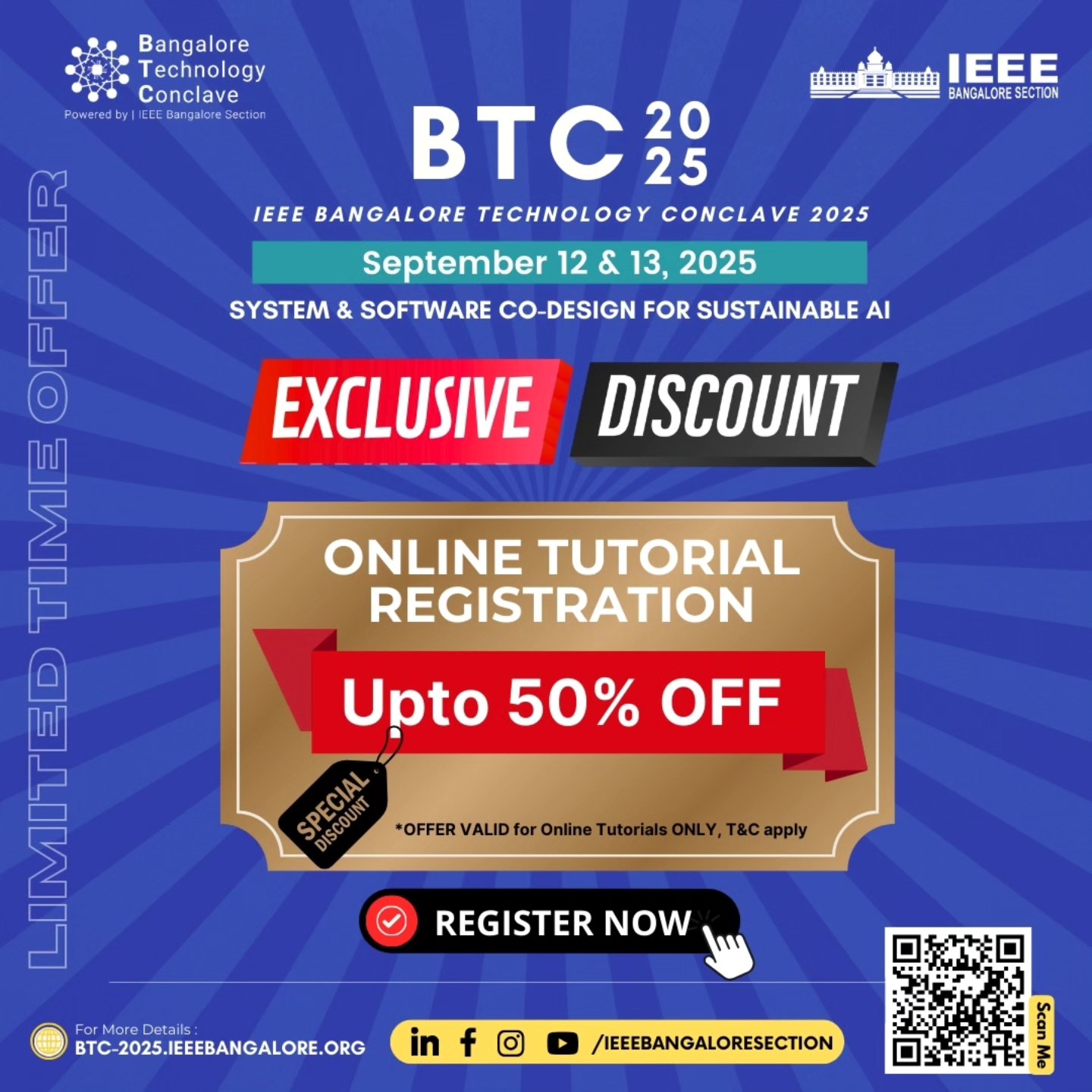 IEEE - Bangalore Technology Conclave (BTC) 2025 Organized by IEEE ...