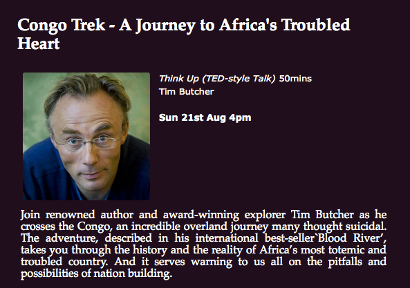 Tim Butcher - author, journalist, public speaker