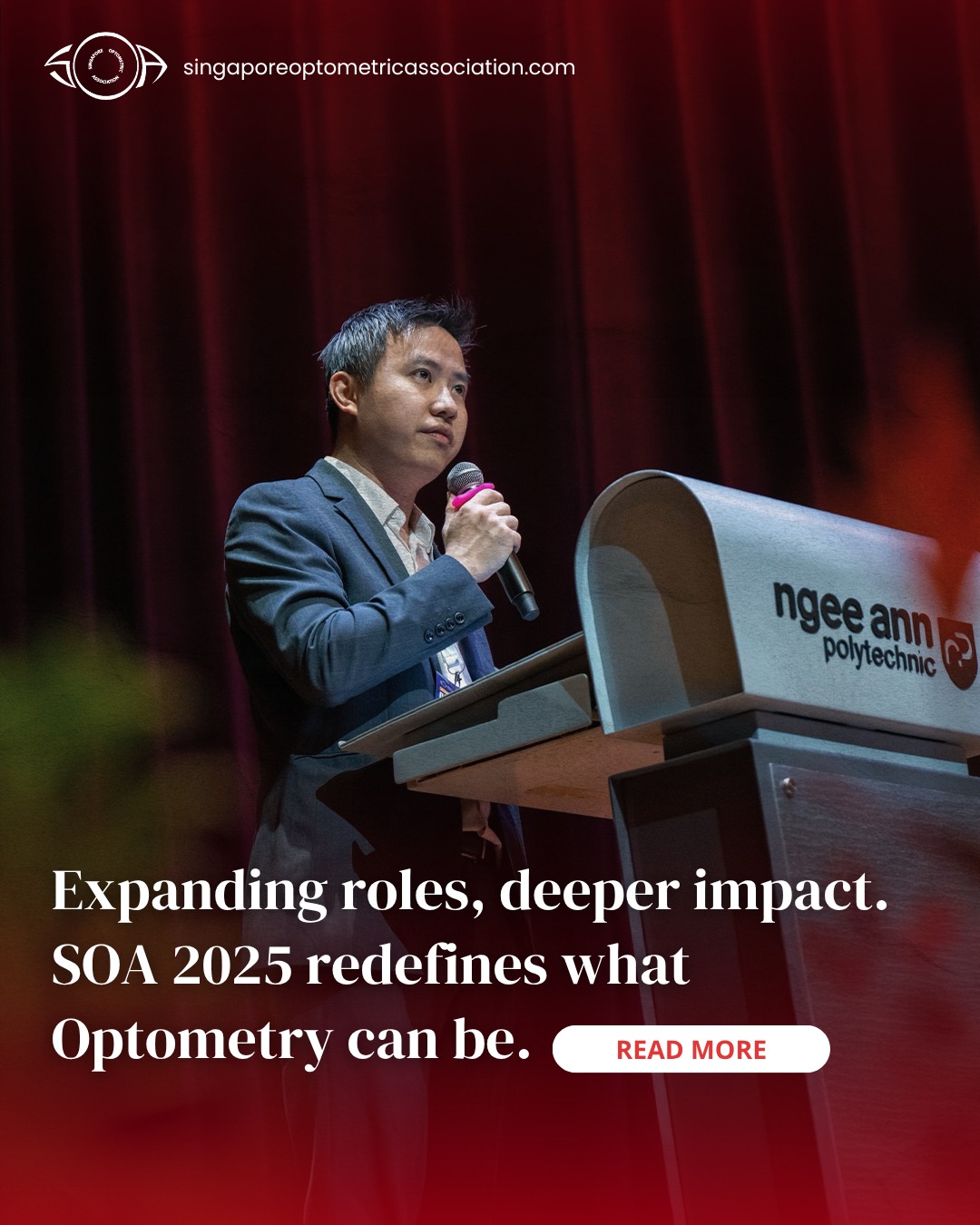 Singapore - The 10th Edition SOA Conference 2025 united optometrists ...