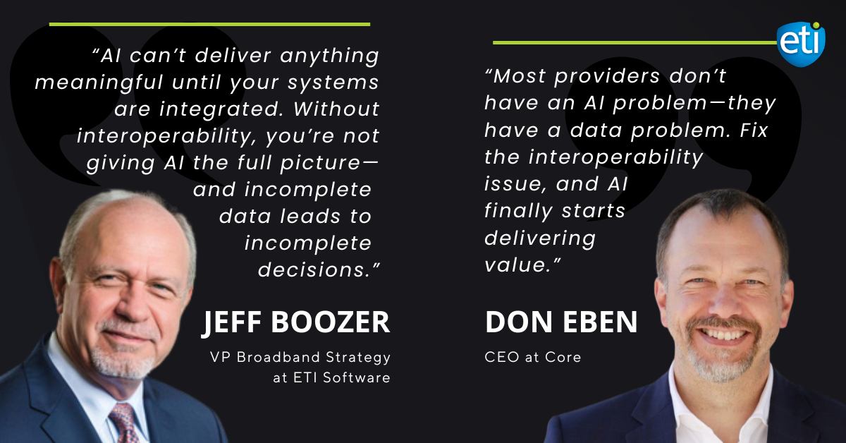 AI in broadband doesn’t starts... - ETI Software Solutions | Facebook