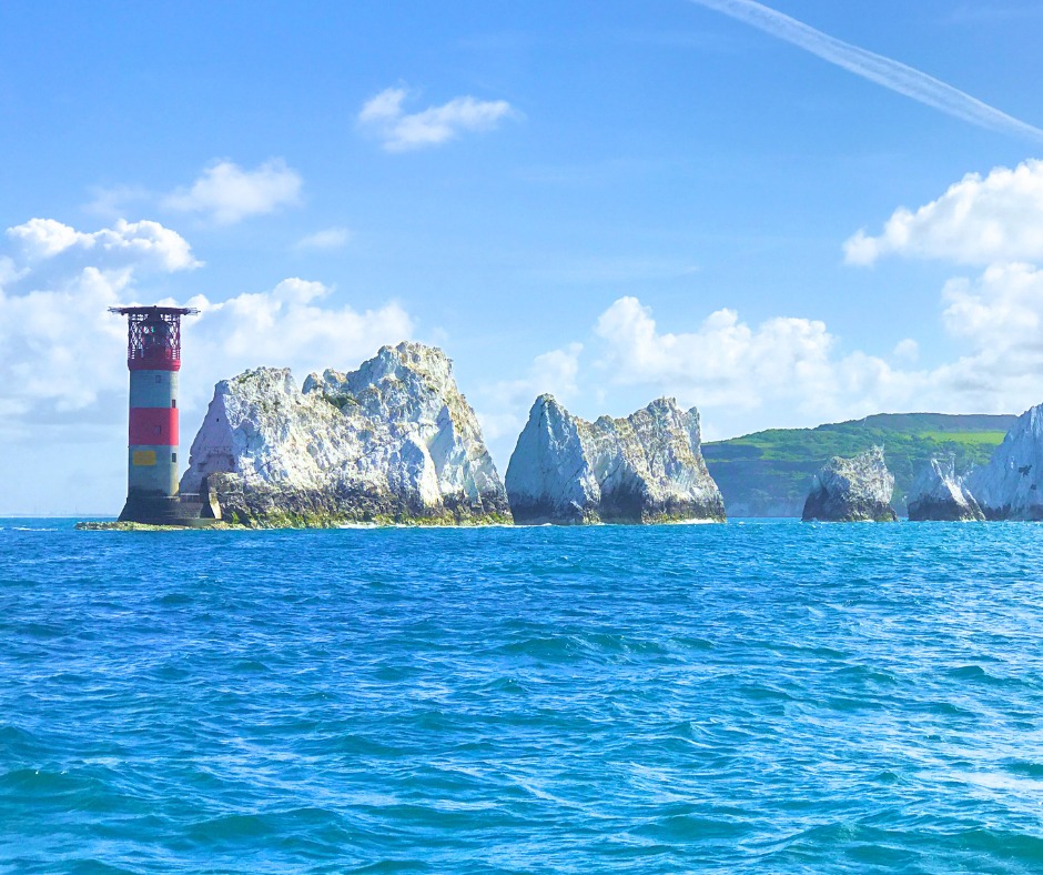 Lighthouse - The current Needles Lighthouse marks the extremity of the ...