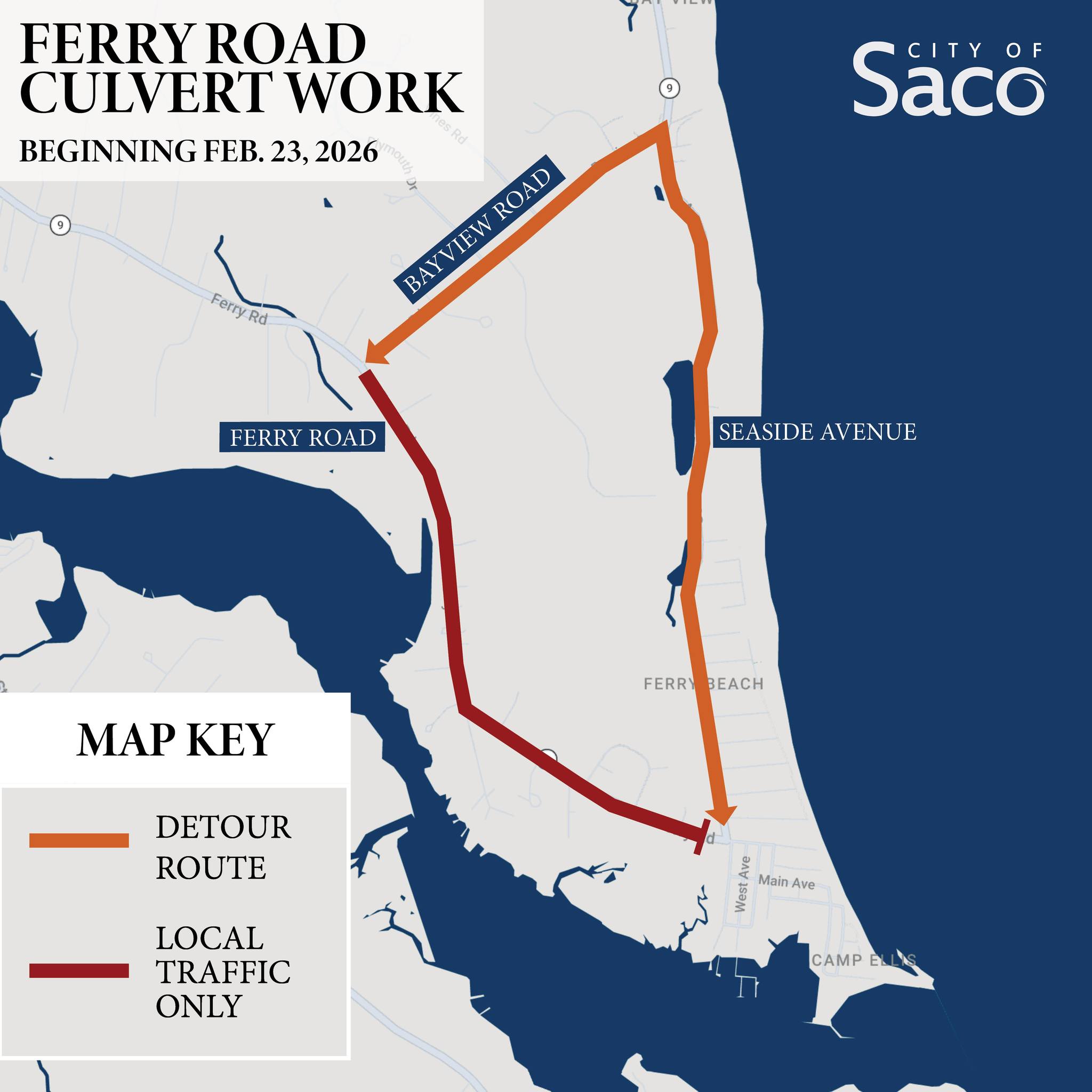 Saco has awarded the Ferry Road... - City of Saco Government | Facebook