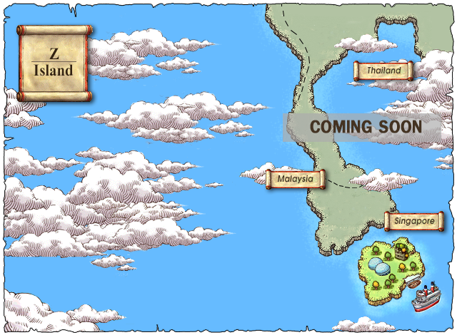 MapleZ Revamp - แผนที่ประเทศเพื่อนบ้านในเกมส์...