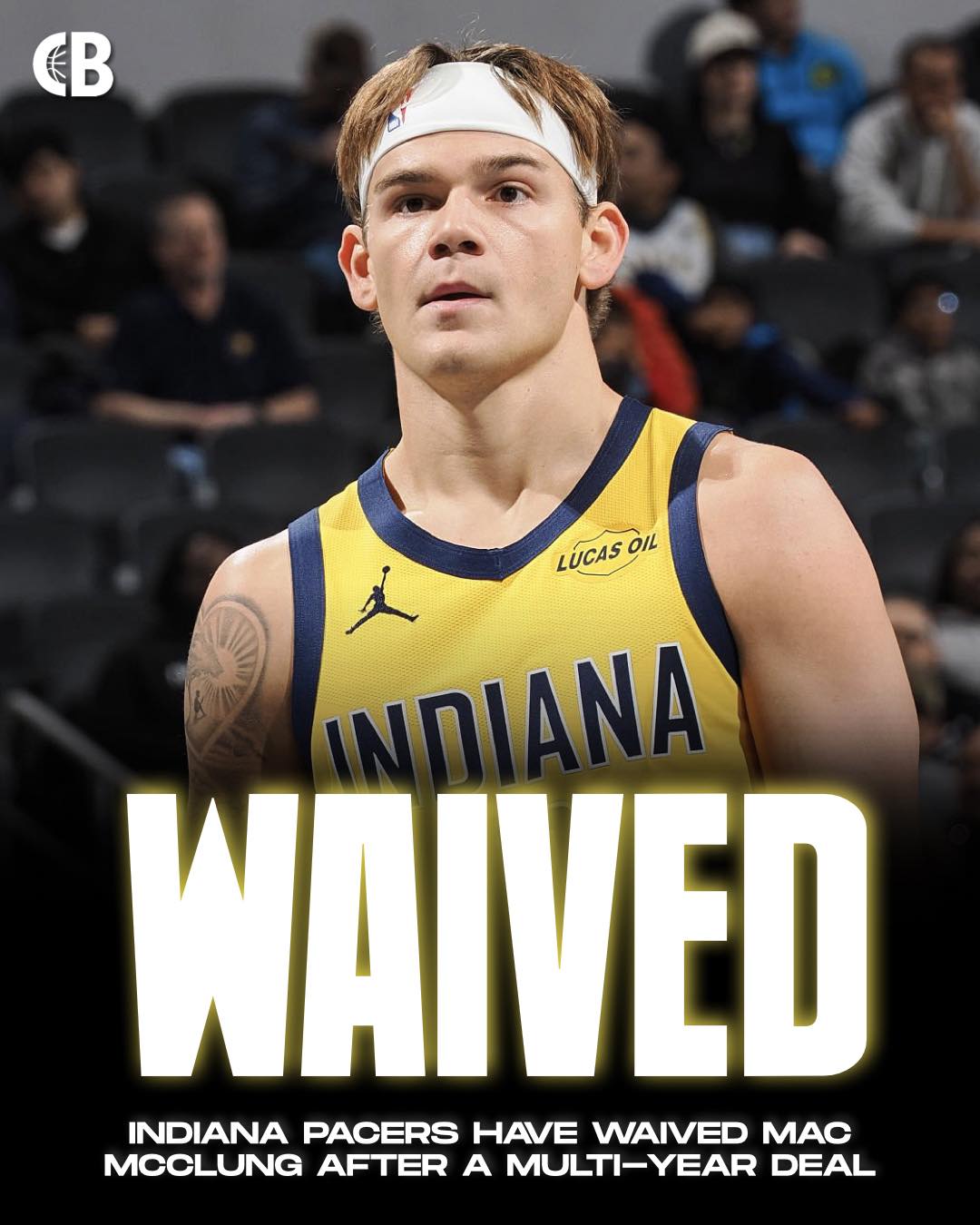 Courtside - BREAKING: Indiana Pacers have WAIVED guard Mac McClung ...